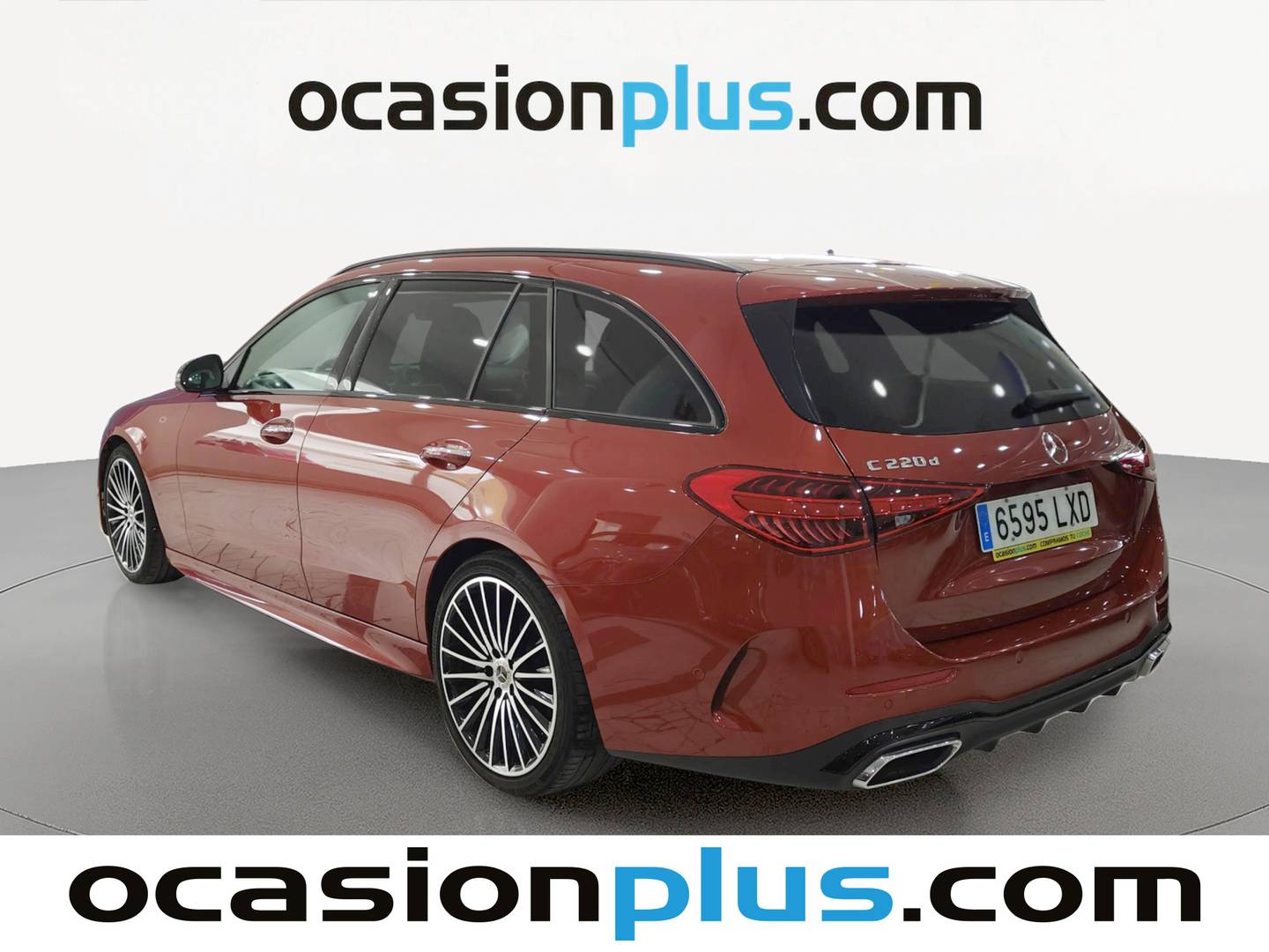 Foto trasera Mercedes Clase C Mercedes Clase C C Estate 220 d (200 CV) Pack AMG izquierda