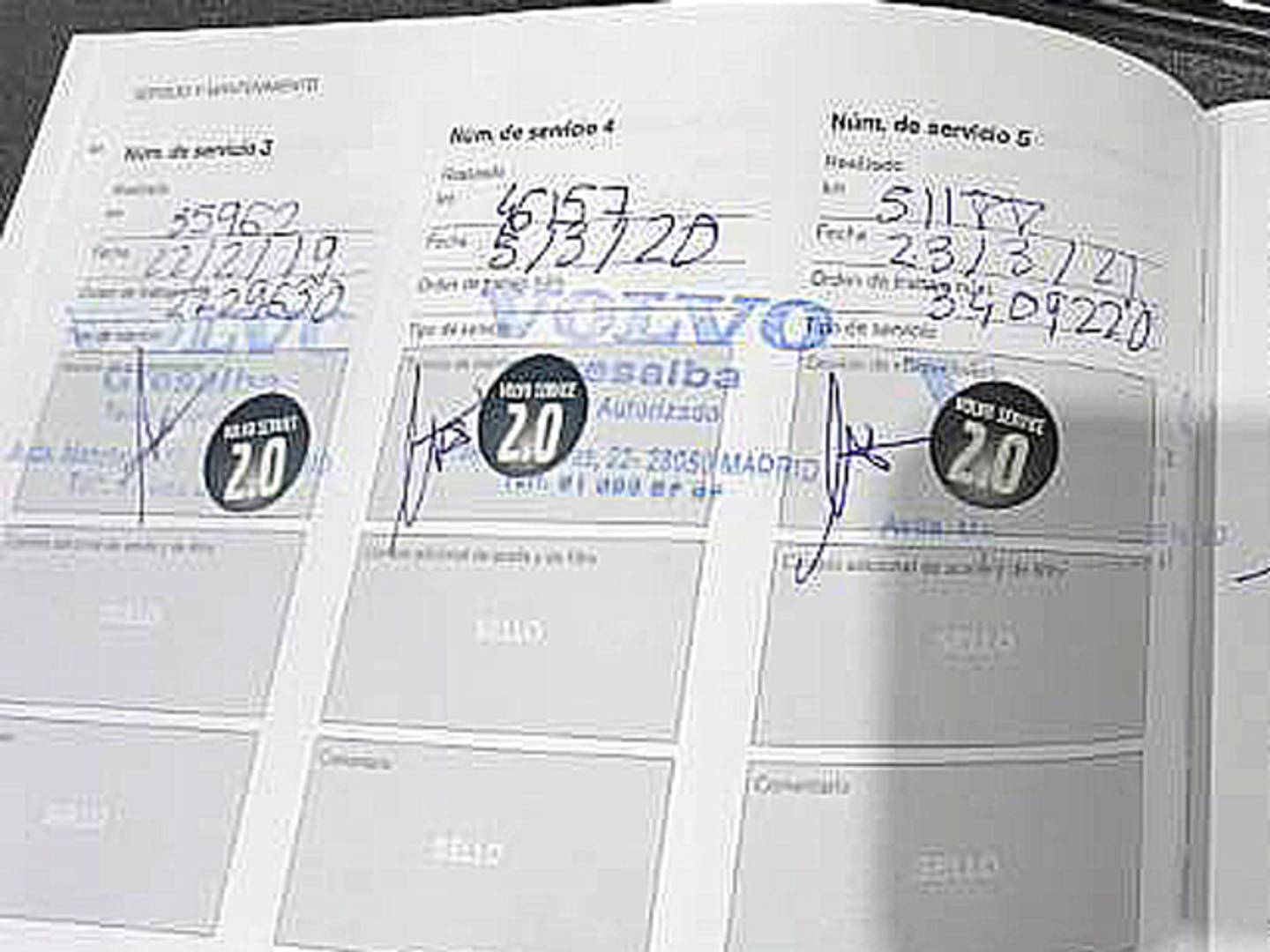 Foto del mantenimiento del Volvo XC60 Volvo XC60 D3 Kinetic Auto (150 CV)