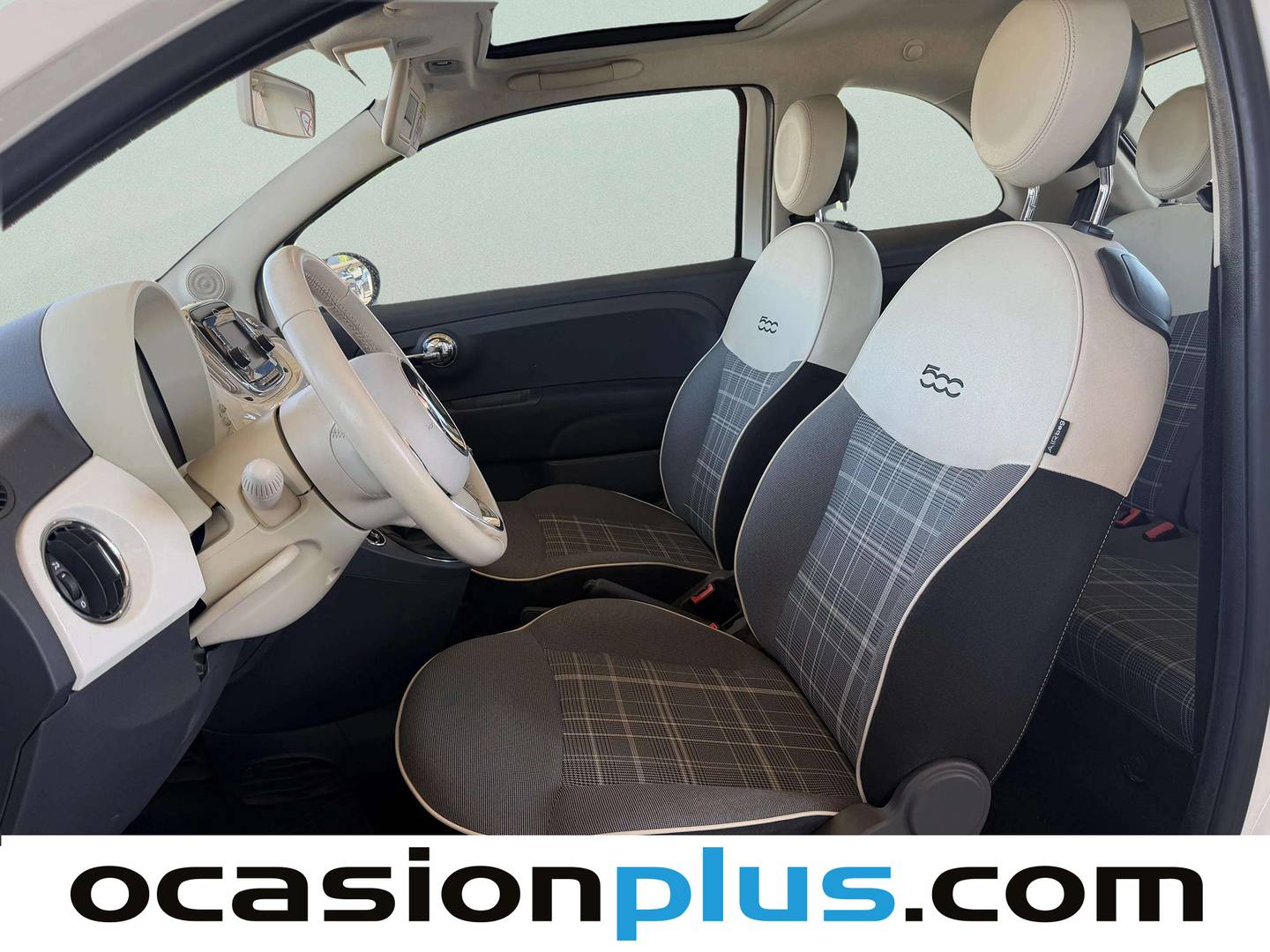 Foto asientos delanteros Fiat 500 Fiat 500 1.2 8v Lounge  (69 CV)