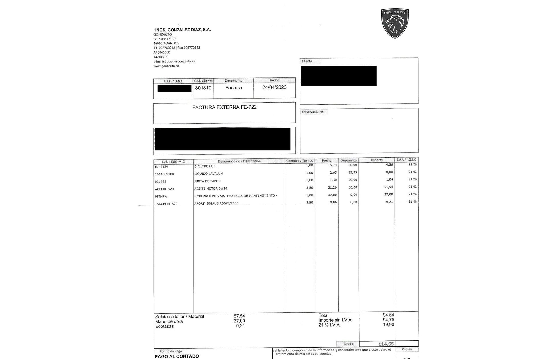 Peugeot 308 PureTech 130 Style - foto 19