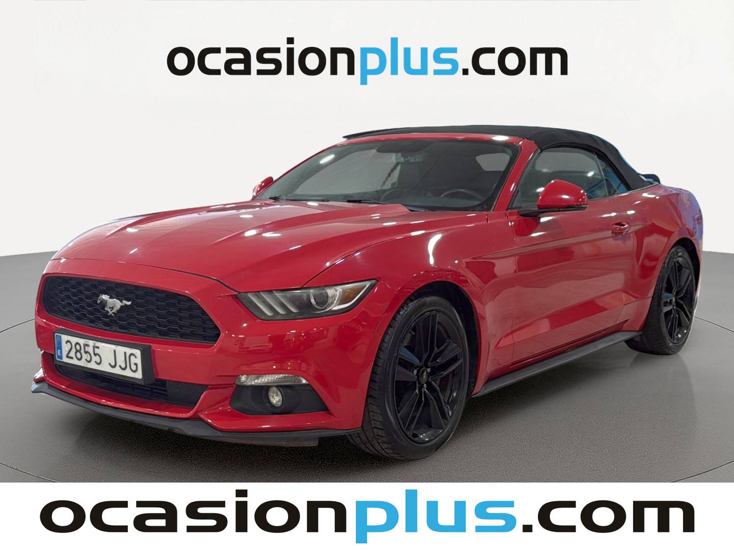 Foto delantera Ford Mustang Ford Mustang 2.3 EcoBoost Convertible (314 CV) derecha