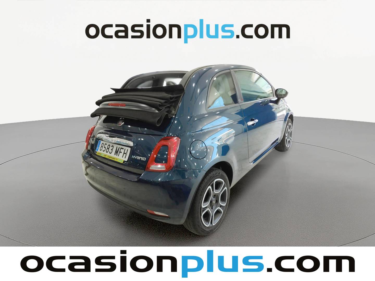 Foto trasera Fiat 500C Fiat 500C 1.0 Hybrid Club (70 CV) derecha