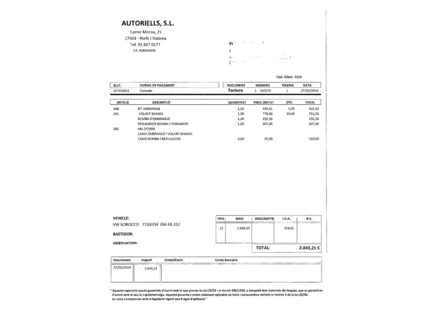 Foto Volkswagen Scirocco Volkswagen Scirocco Typhoon by R-Line 2.0 TSI BMT  (180 CV)
