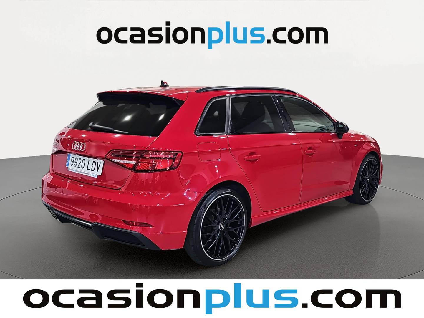 Foto trasera Audi A3 Audi A3 Sportback Black line 35 TDI (150 CV) PACK S-LINE izquierda