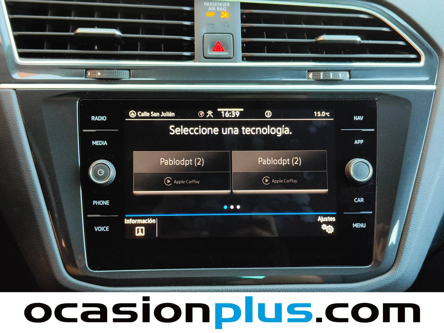 Equipamiento del Volkswagen Tiguan Volkswagen Tiguan Life 1.5 TSI (130 CV)