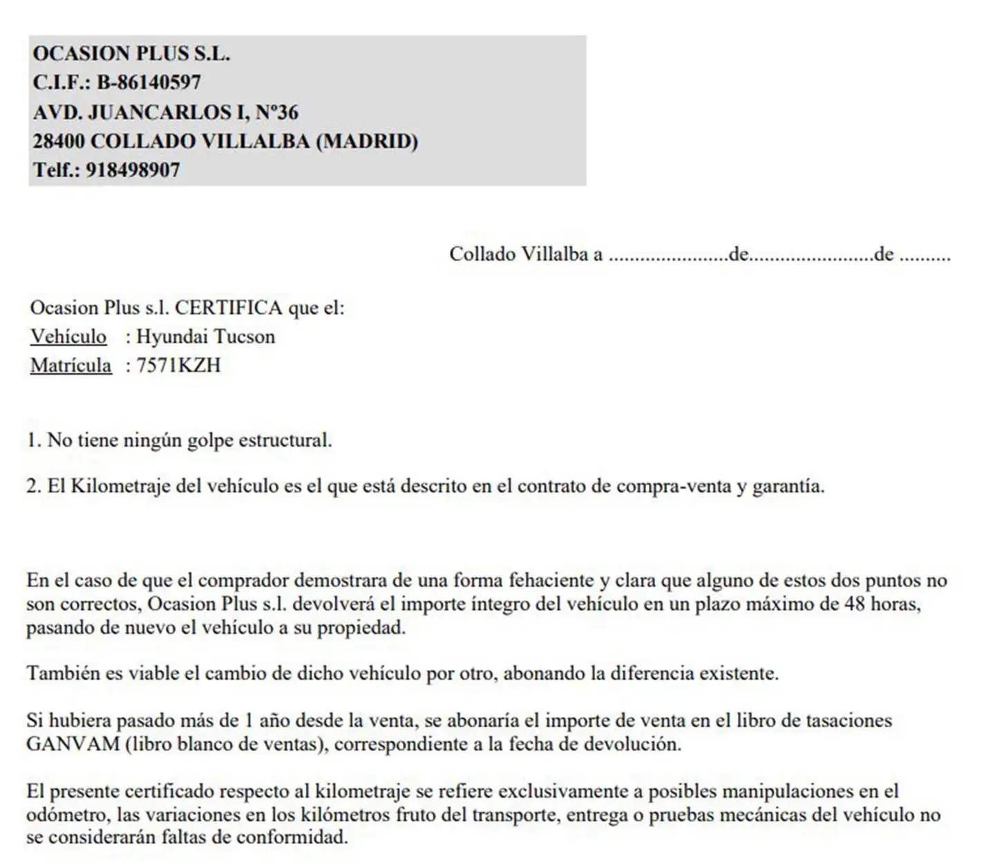 Foto Hyundai Tucson Hyundai Tucson 1.6 CRDI 48V SLE 4x2 (116 CV)