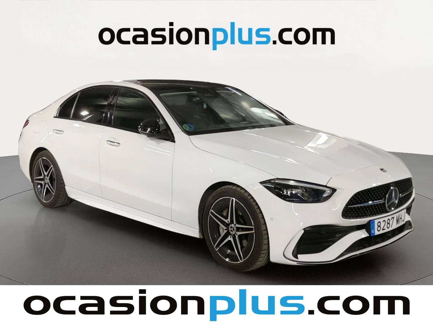 Foto delantera Mercedes Clase C Mercedes Clase C 220 d (200 CV) Pack AMG derecha