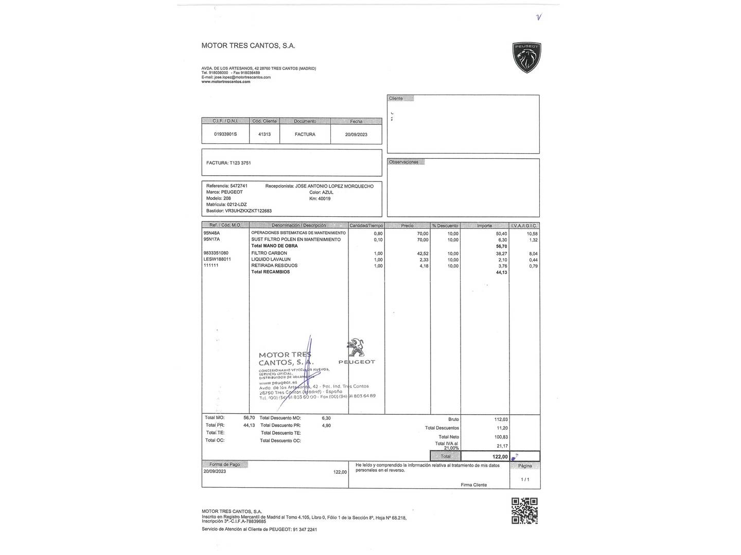 Foto Peugeot e-208 Peugeot e-208 Eléctrico GT  (136 CV)
