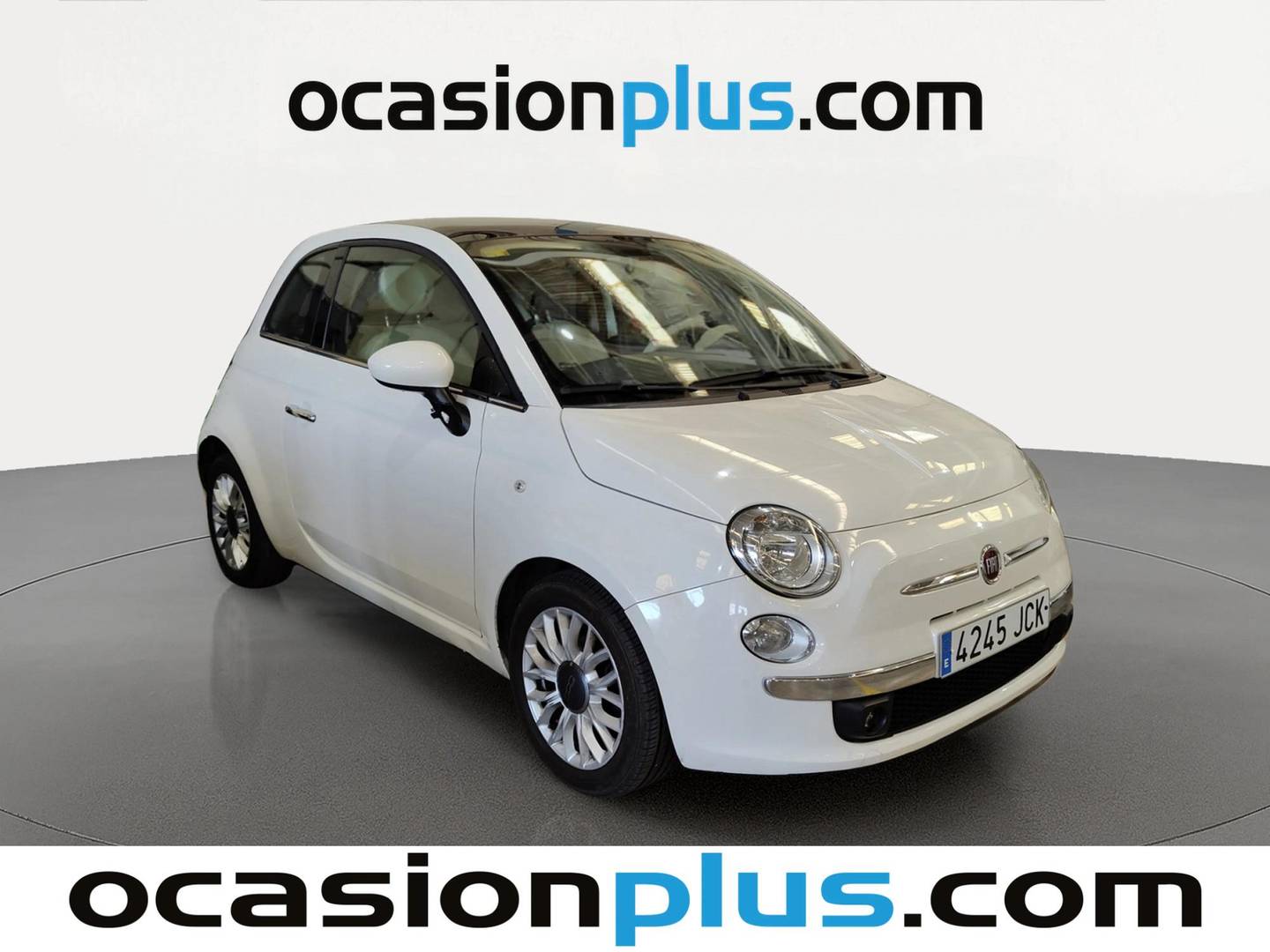Foto delantera Fiat 500 Fiat 500 1.2 8v Lounge (69 CV) derecha