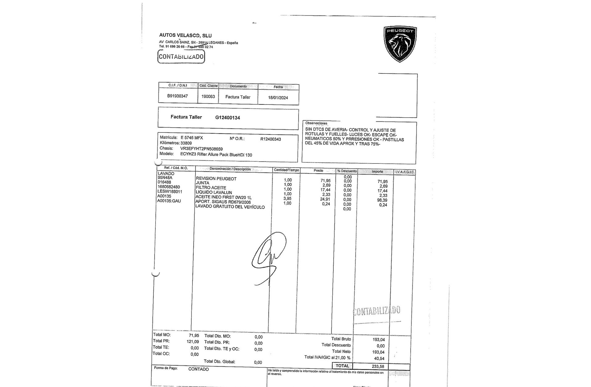 Peugeot Rifter Active Pack Business Standard BlueHDi - foto 16
