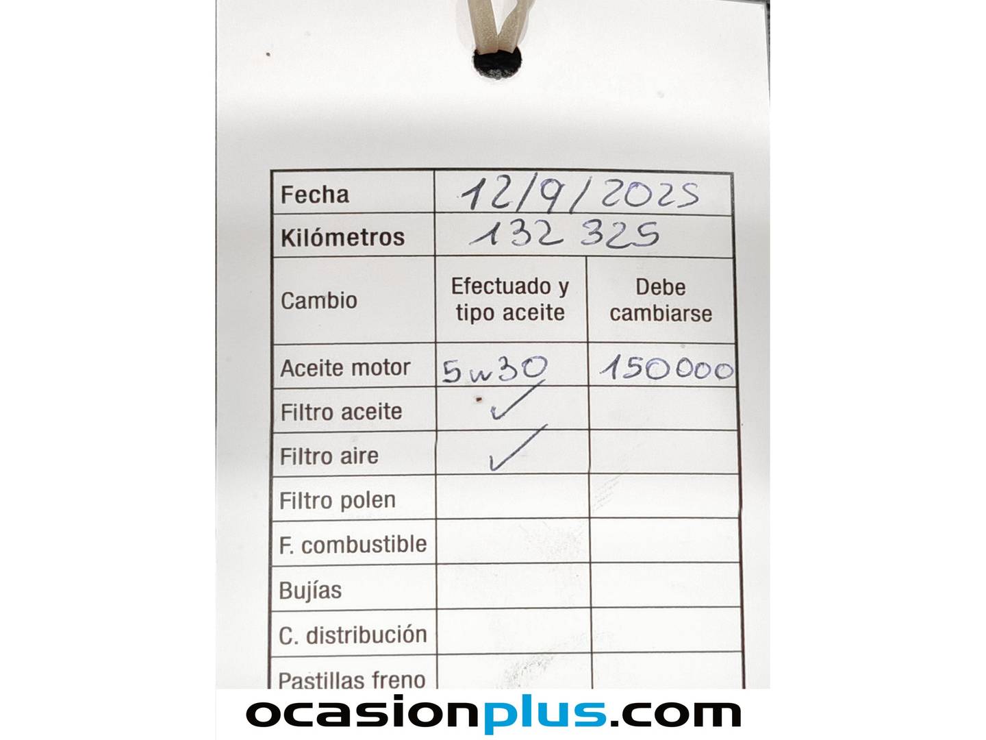 Foto del mantenimiento del Hyundai Tucson Hyundai Tucson 1.6 TGDI Style 4x4 DCT (176 CV)