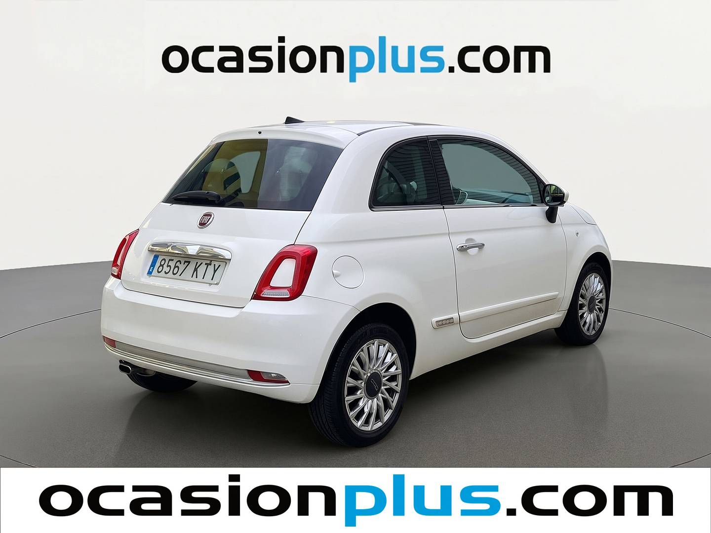 Foto trasera Fiat 500 Fiat 500 1.2 8v Lounge (69 CV) derecha