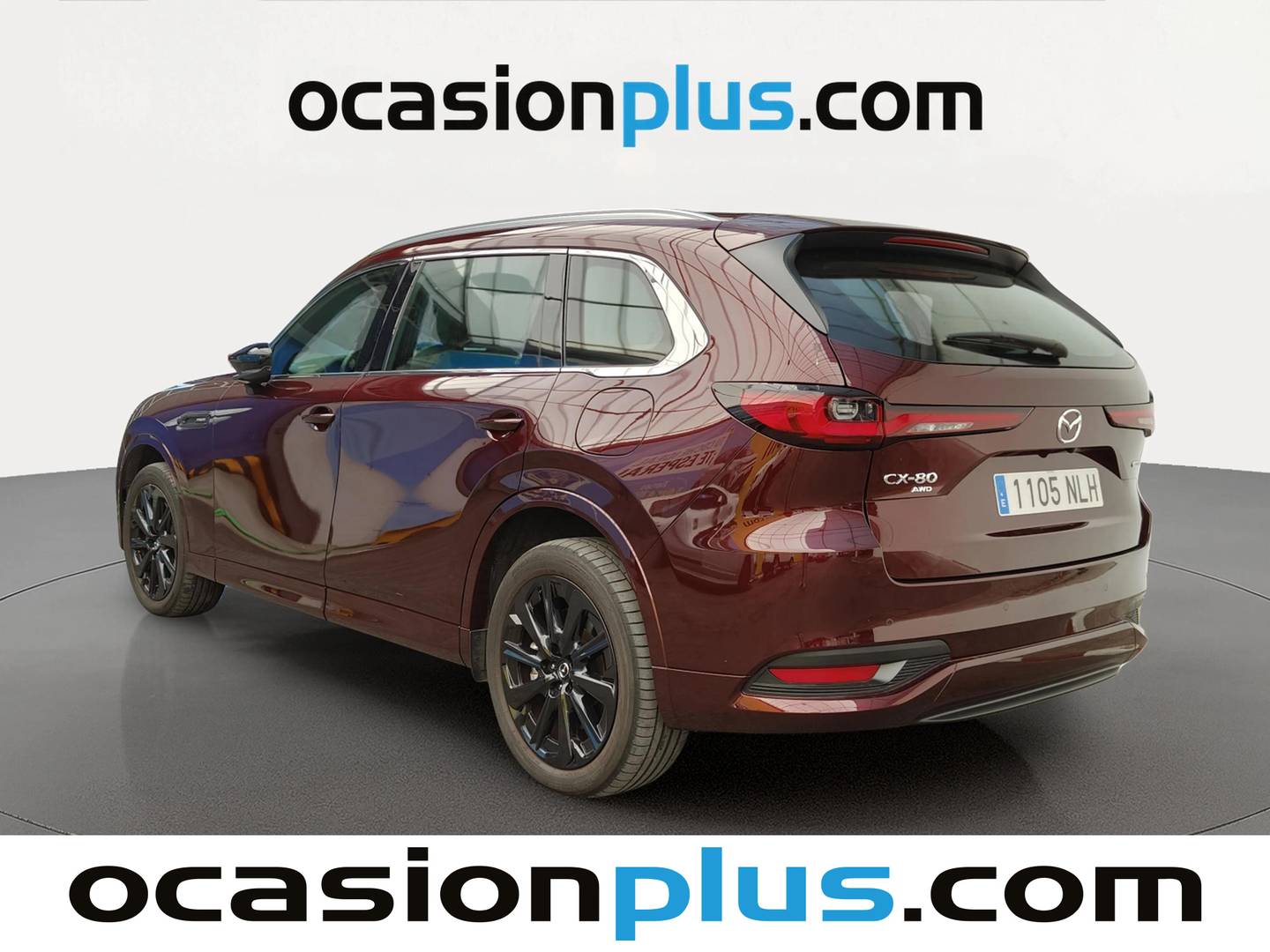 Foto trasera Mazda CX-80 Mazda CX-80 2.5 e-SKYACTIV PHEV Homura AWD (327 CV) 7 Plazas izquierda