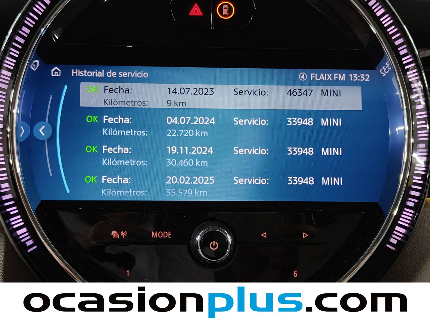 Foto del mantenimiento del Mini MINI MINI MINI Cooper (136 CV)