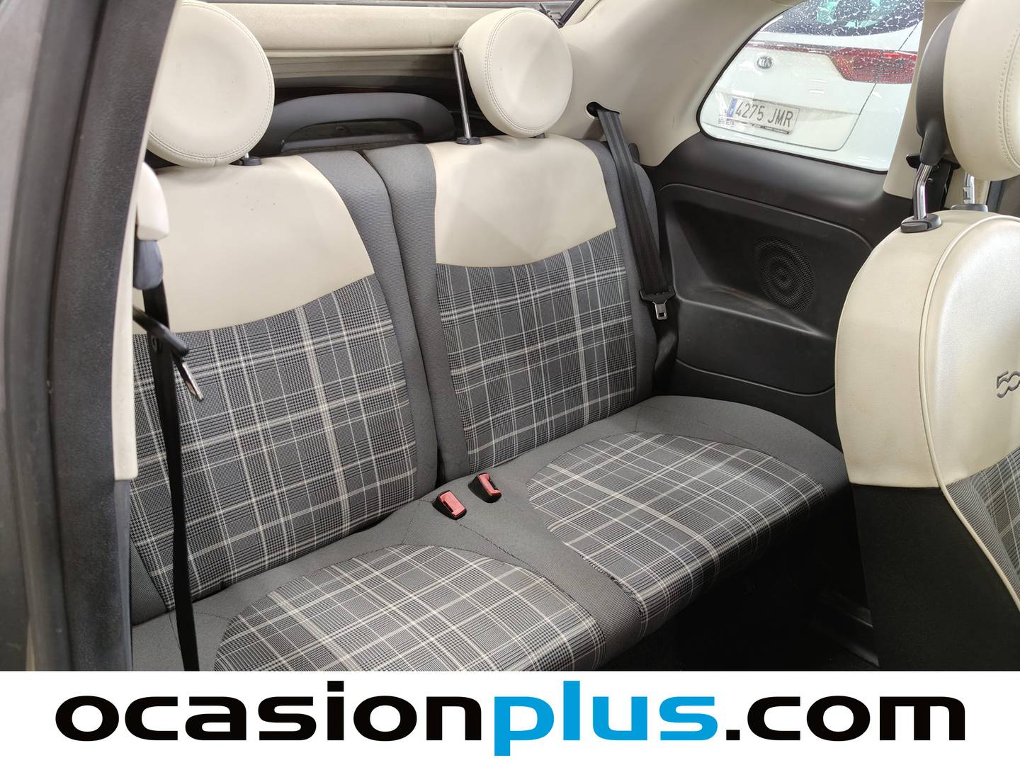Foto asientos traseros Fiat 500C Fiat 500C 1.2 8v Cabrio Lounge (69 CV)