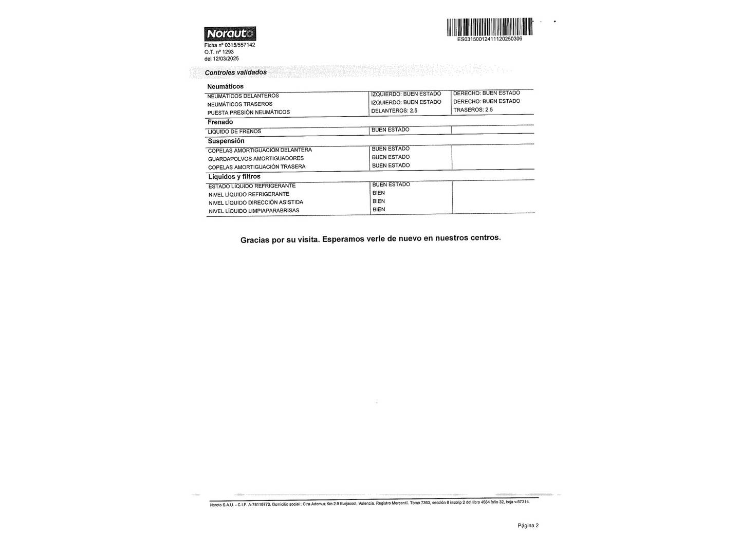 Foto del mantenimiento del Seat Ibiza Seat Ibiza 1.4 TDI Style (105 CV)