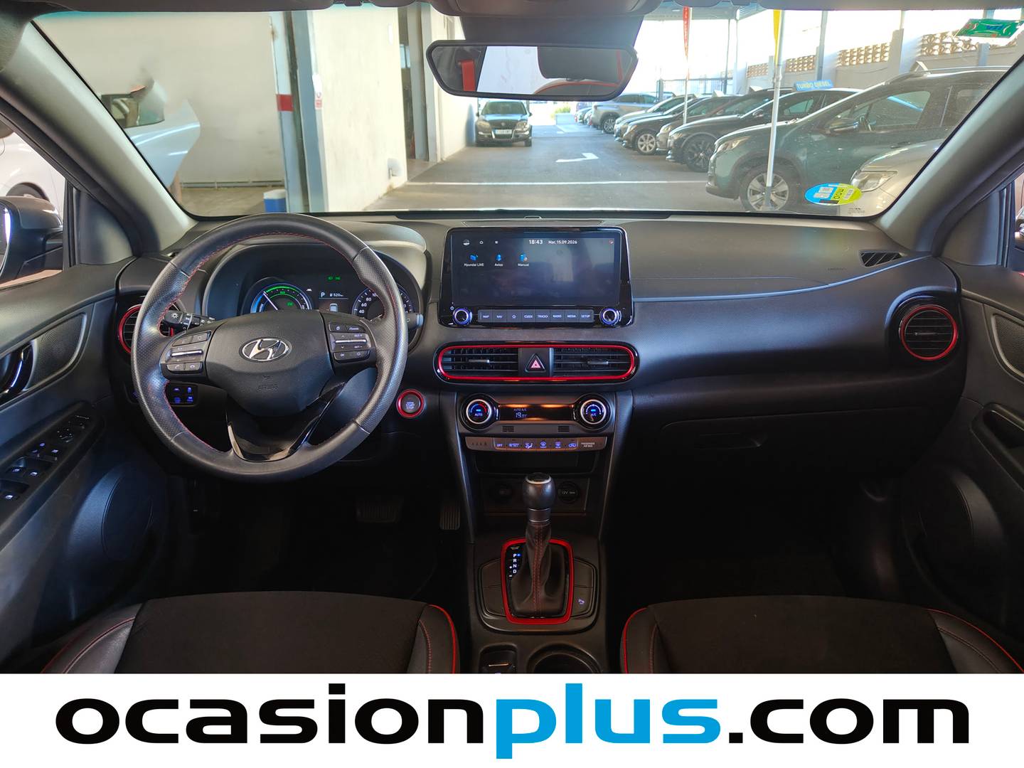 Hyundai Kona Hyundai Kona 1.6 GDI HEV Tecno Red DT (141 CV) de ocasión