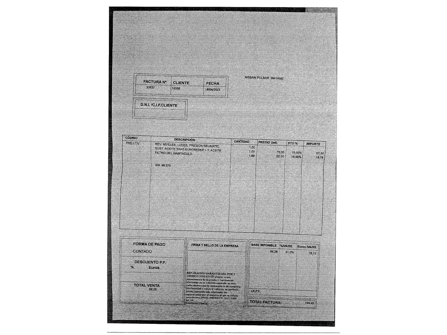 Foto Nissan PULSAR Nissan Pulsar 1.2 DIG-T Acenta (115 CV)