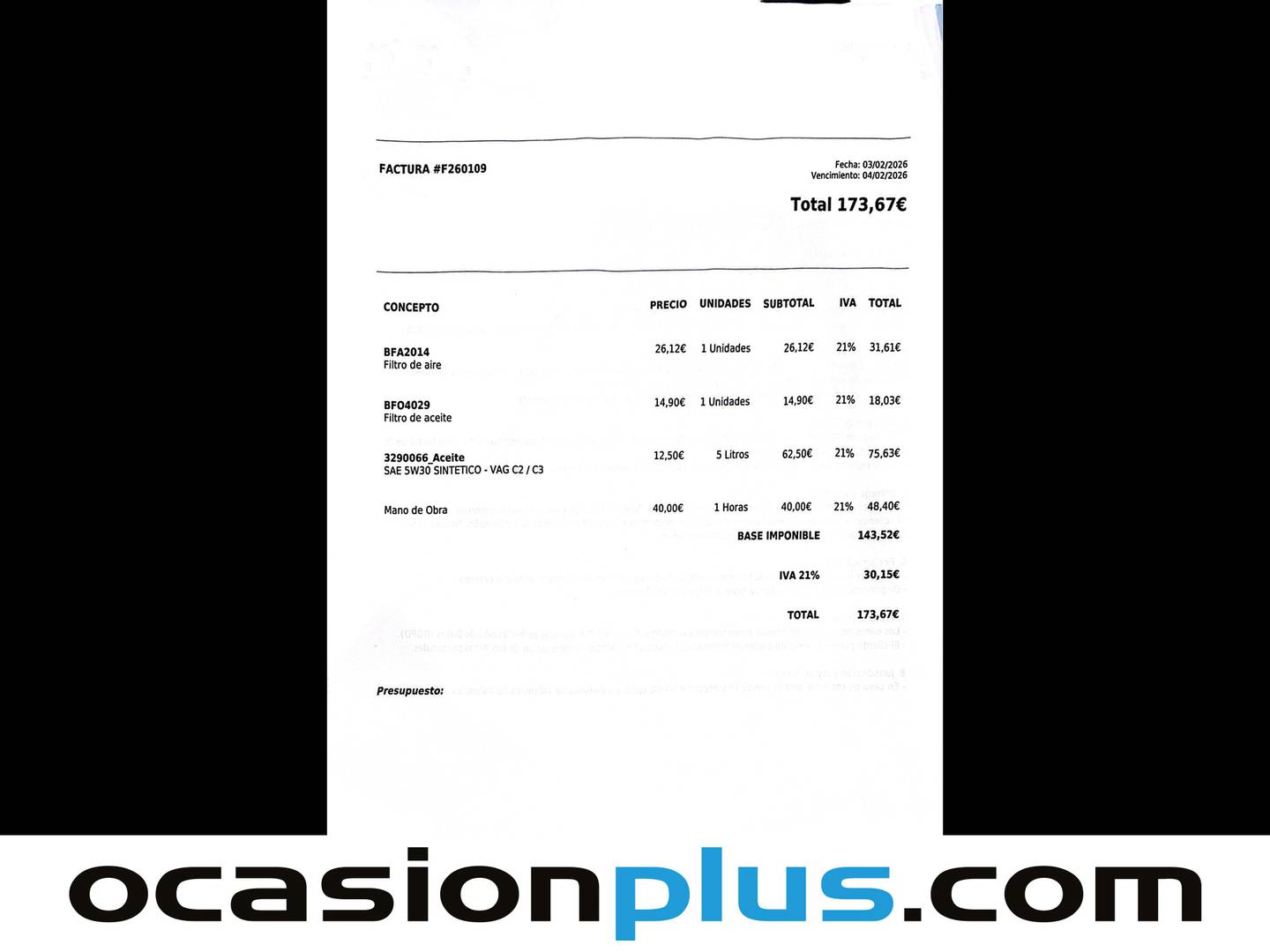 Foto del mantenimiento del Ford Kuga Ford Kuga 1.5 TDCI S&S Titanium 4x2 (120 CV)