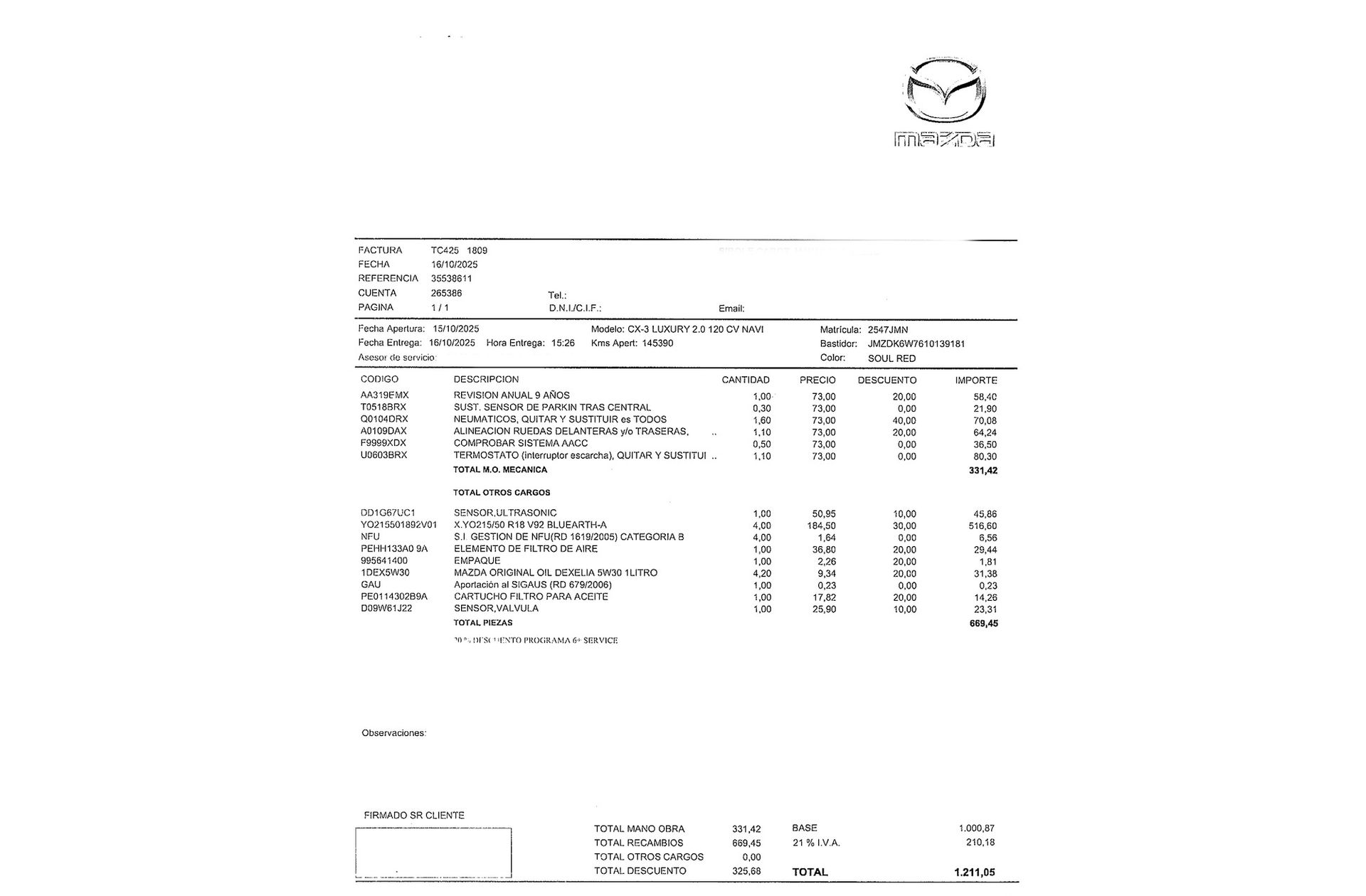 Mazda CX-3 2.0 Skyactiv GE Luxury 2WD - foto 15