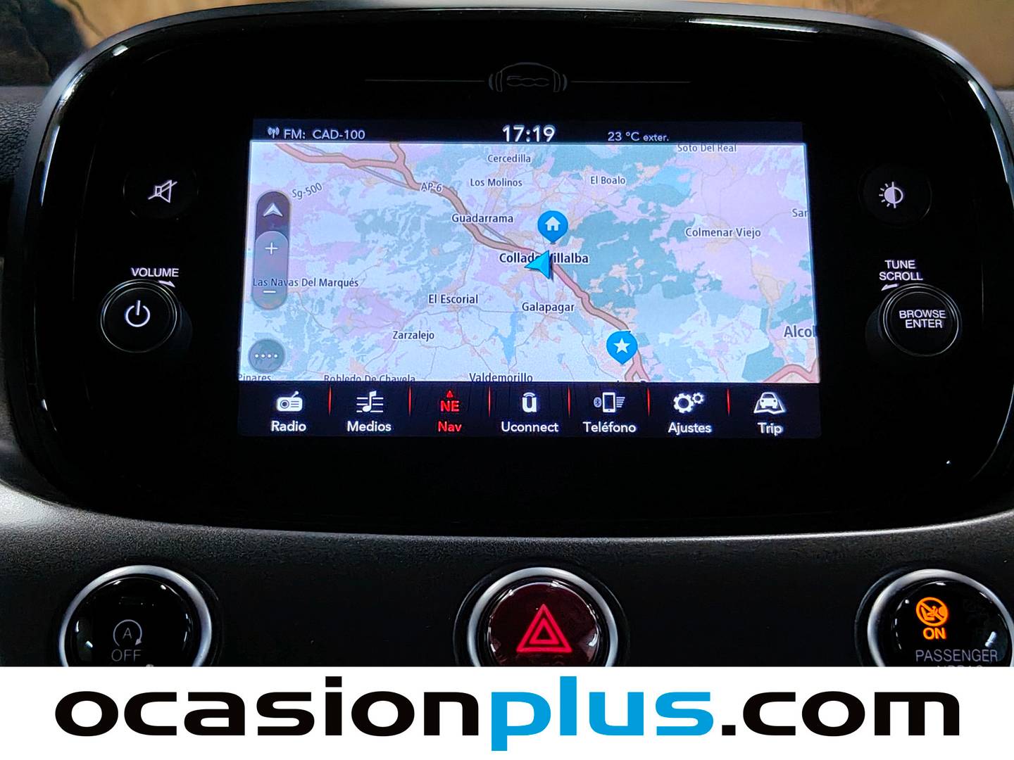 Equipamiento del Fiat 500X Fiat 500X 1.0 Firefly Sport (120 CV)