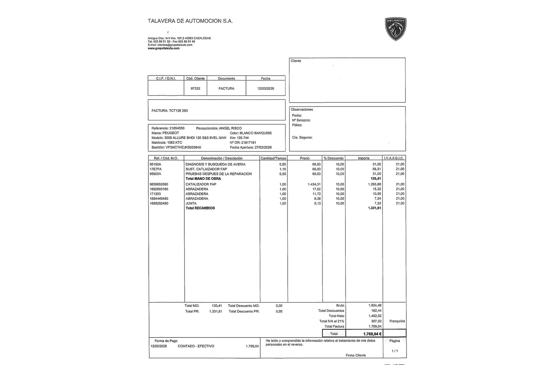 Peugeot 3008 BlueHDi 130 Allure - foto 19