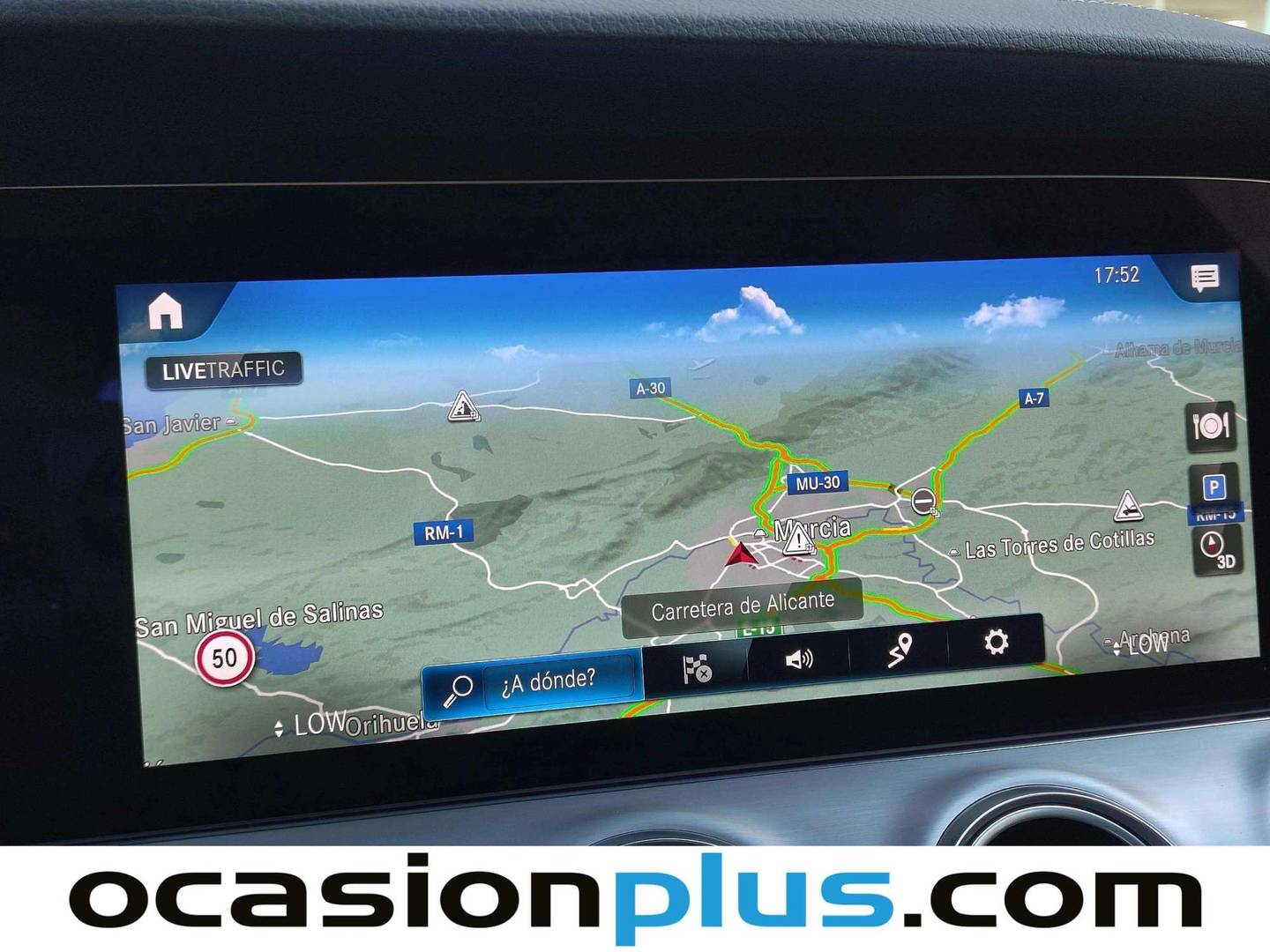 Equipamiento del Mercedes Clase E Mercedes Clase E E 220 d (200 CV)
