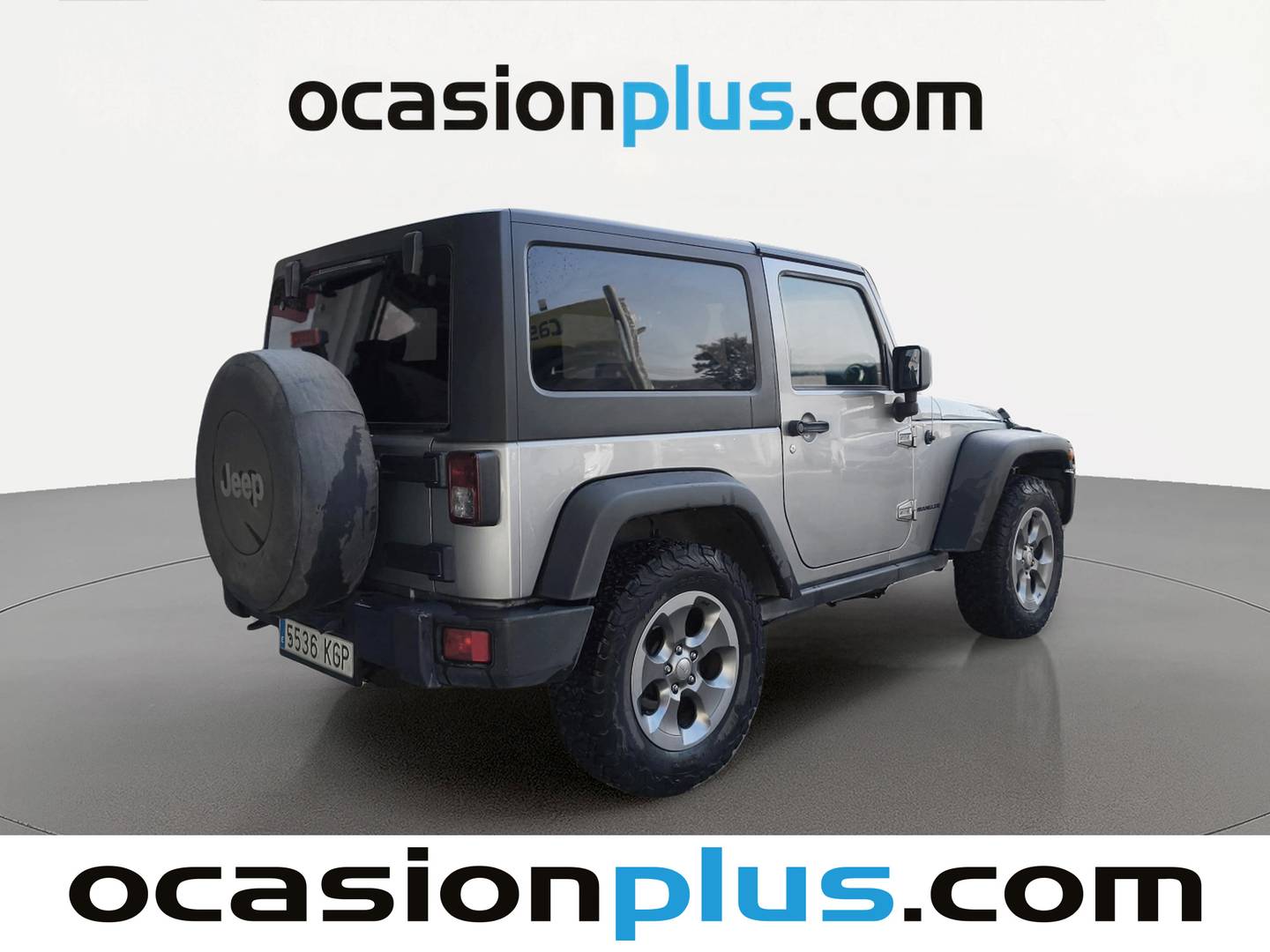 Foto trasera Jeep Wrangler Jeep Wrangler 2.8 CRD Rubicon Auto (200 CV) derecha