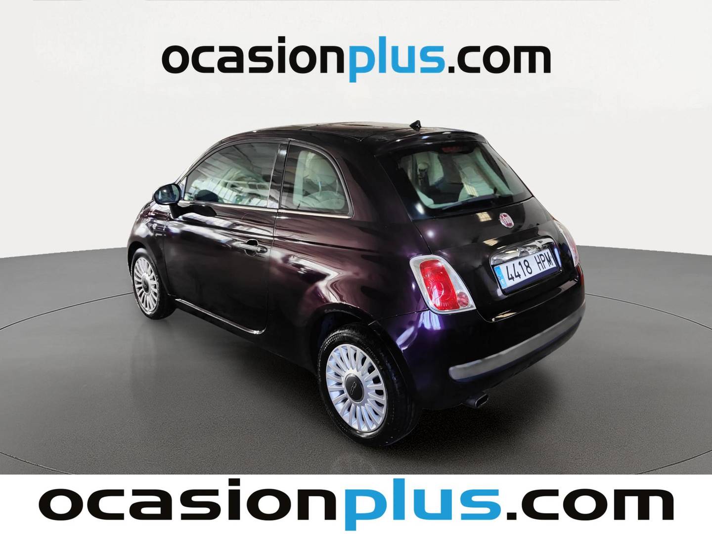 Foto trasera Fiat 500 Fiat 500 0.9 Turbo TwinAir Lounge (85 CV) izquierda