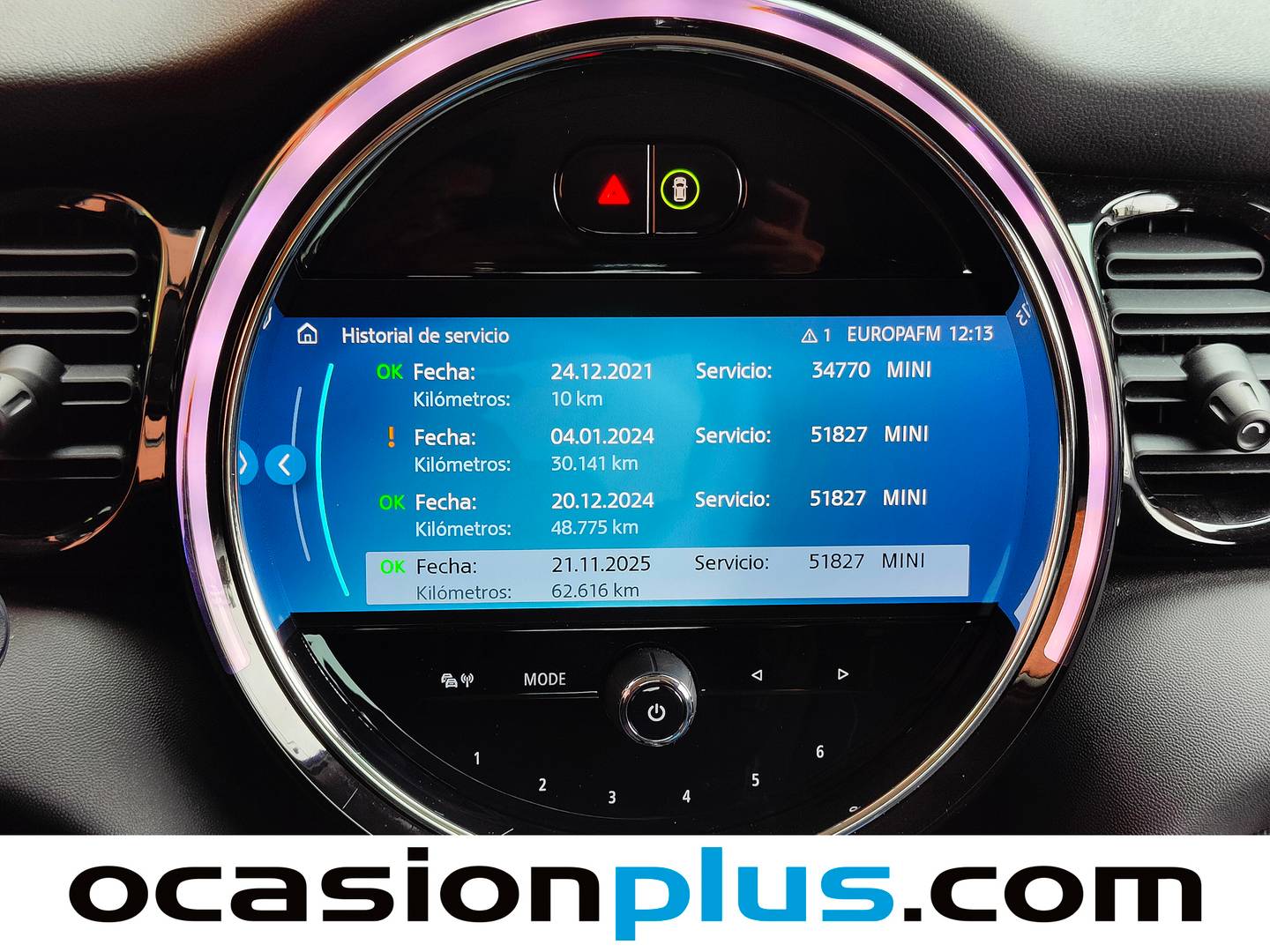 Foto del mantenimiento del Mini MINI Mini MINI Cooper 5 Puertas 5 Puertas S 131 kW (178 CV)