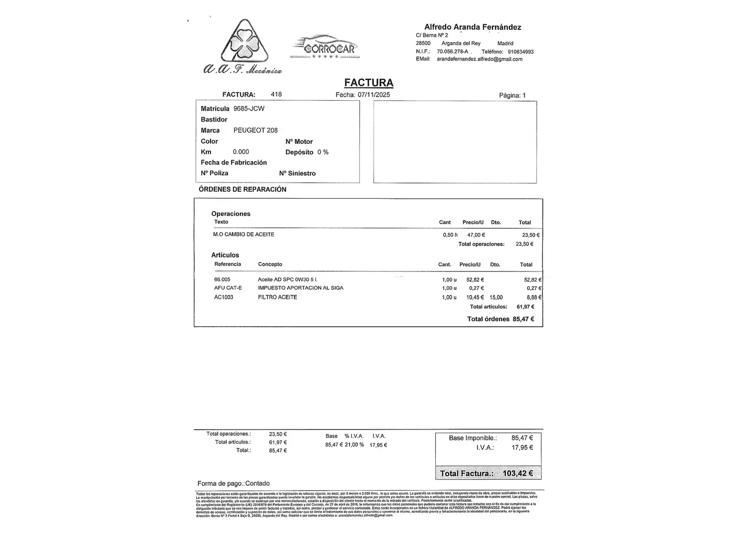 Foto Peugeot 208 Peugeot 208 1.6 e-HDI Active ETG6 (92 CV)
