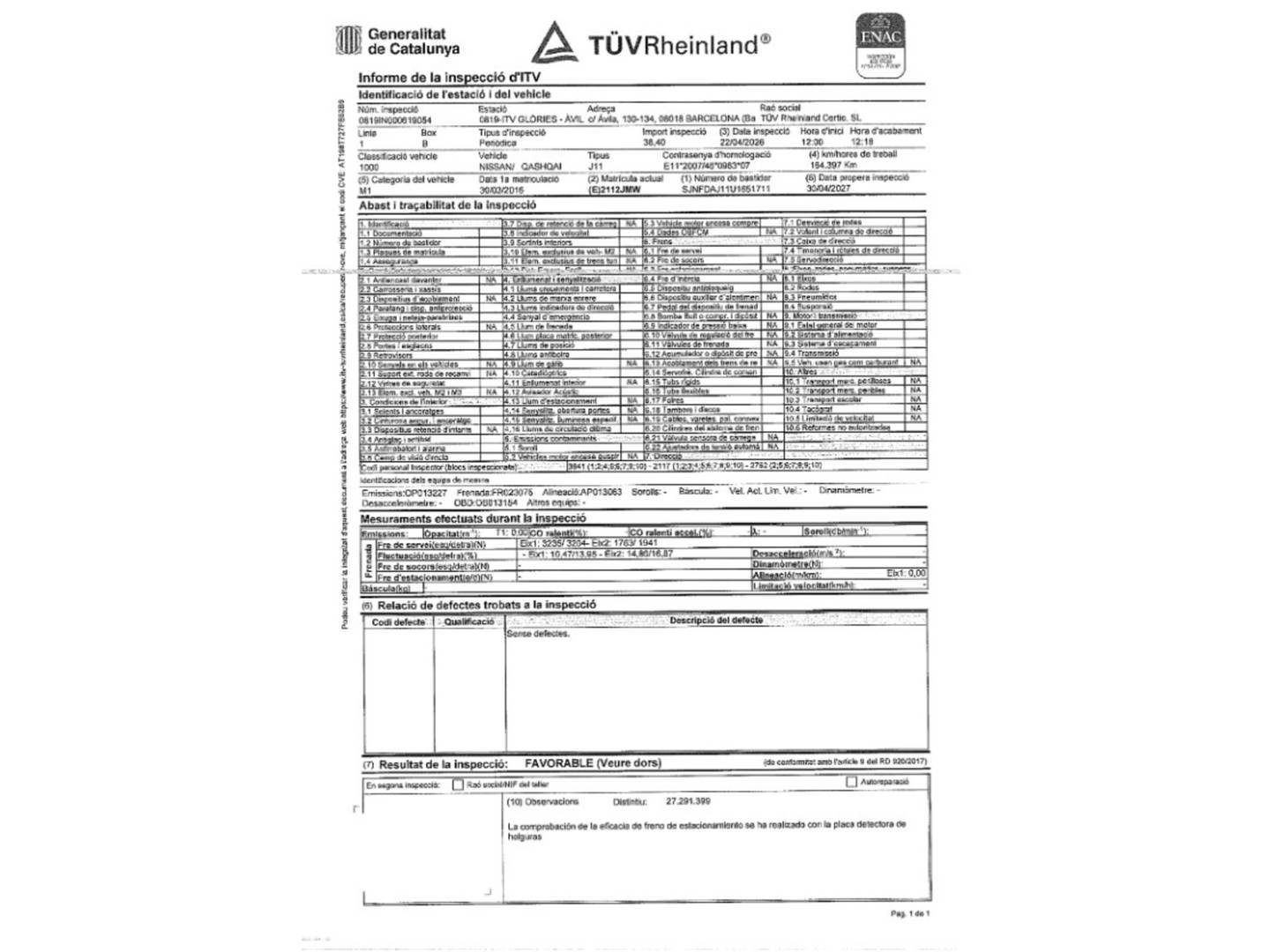 Nissan QASHQAI Nissan Qashqai 1.6 dCi N-Connecta 4x2 (130 CV) de segunda mano