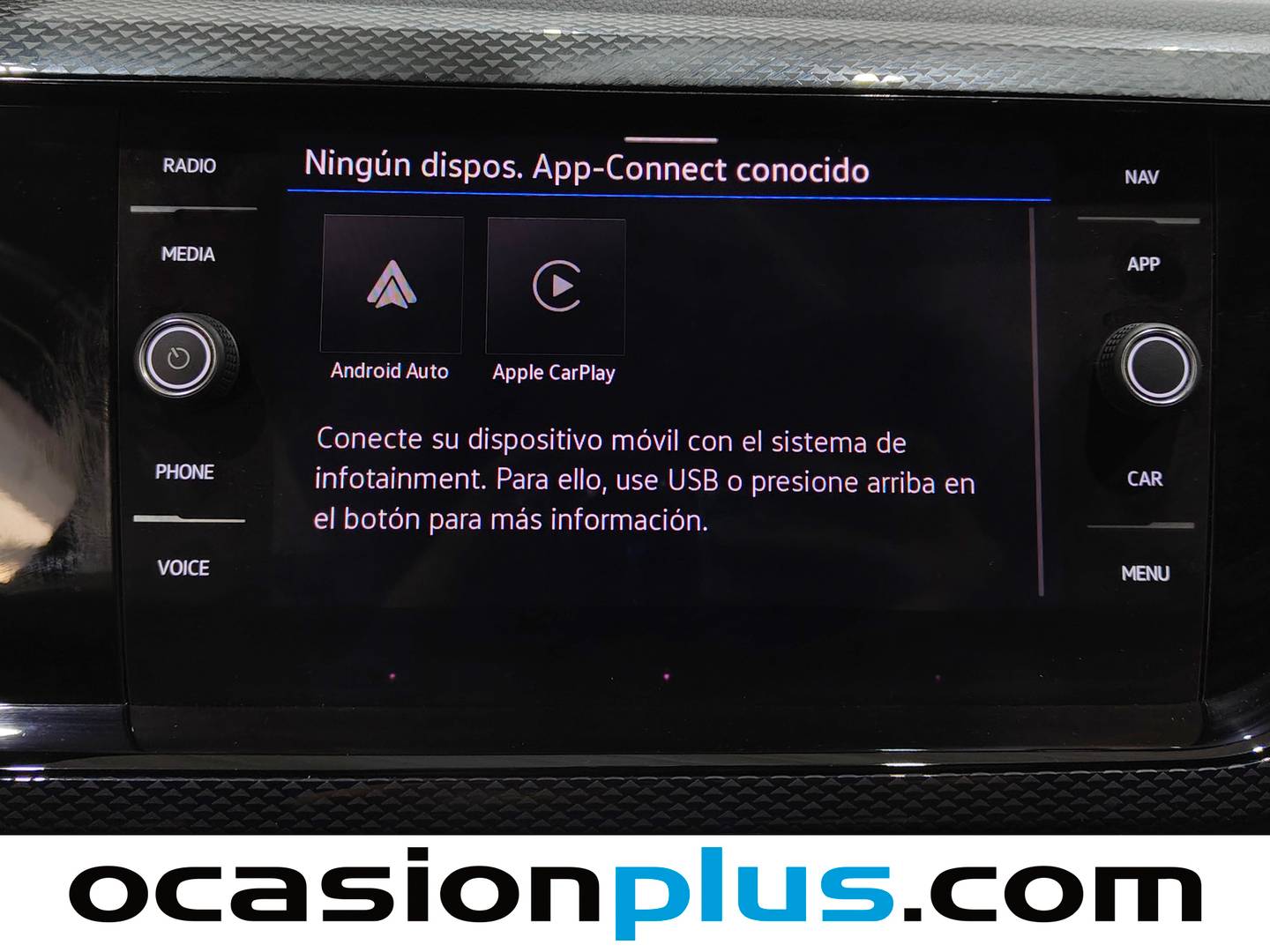 Equipamiento del Volkswagen Taigo Volkswagen Taigo ``Más`` 1.0 TSI (116 CV)