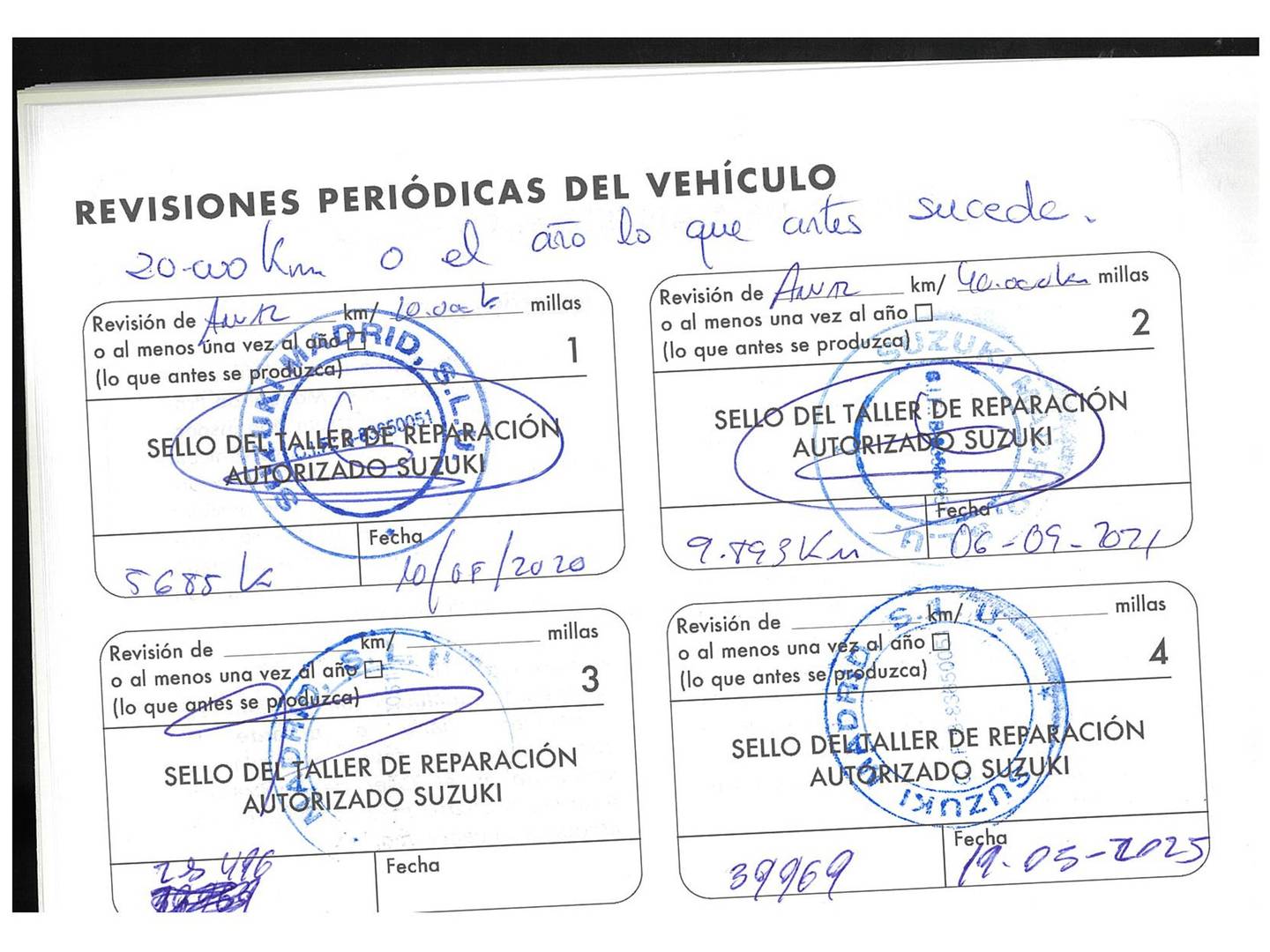 Foto del mantenimiento del Suzuki Vitara Suzuki Vitara 1.4 Turbo GLX 2WD (140 CV)