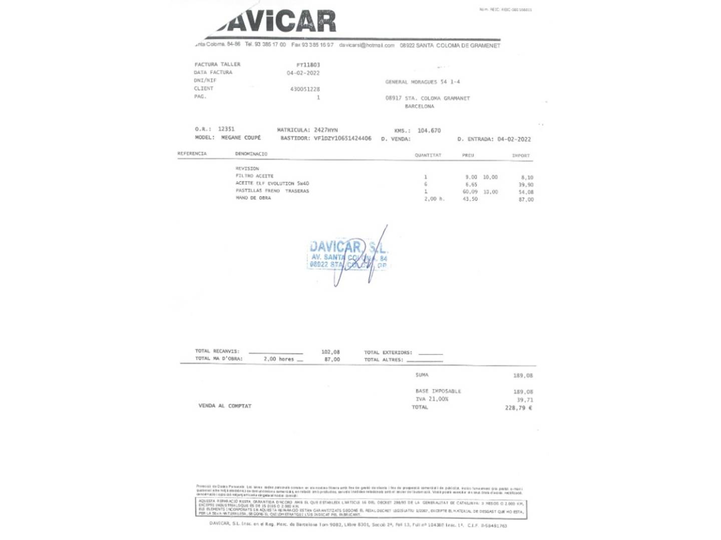 Foto Renault Mégane Renault Megane R.S. 2.0 S&S (265 CV)