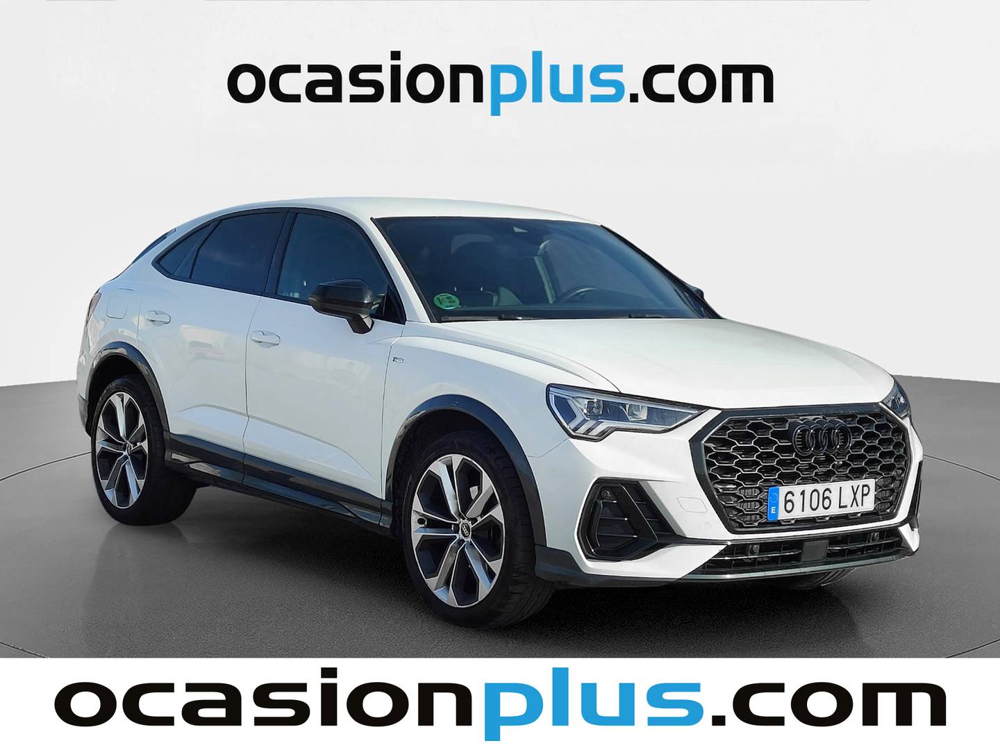 Foto delantera Audi Q3 Sportback Audi Q3 Sportback Black line 35 TDI (150 CV) S tronic Pack S Line derecha