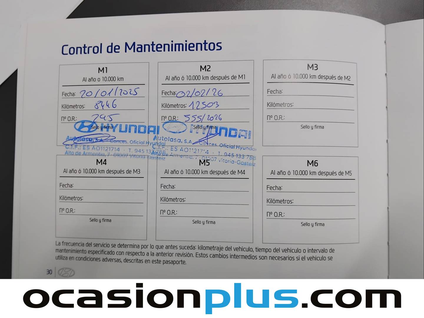 Foto del mantenimiento del Hyundai i20 Hyundai i20 1.6T N Copa (204 CV)