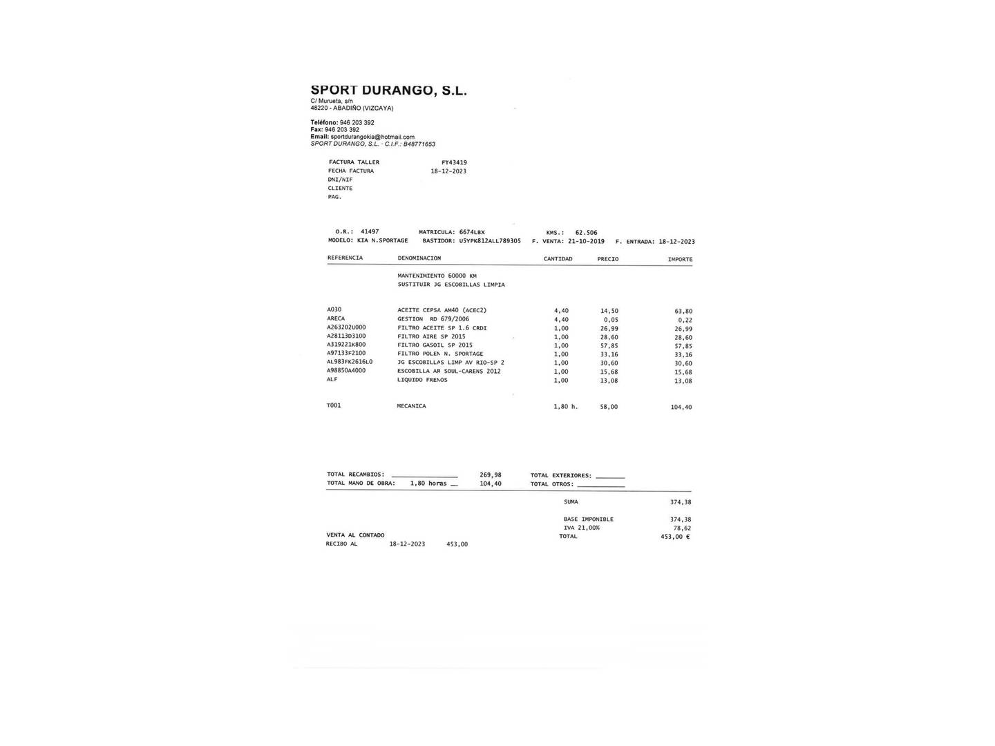 Foto KIA Sportage Kia Sportage 1.6 MHEV GT Line Essential 4x2 (115 CV)