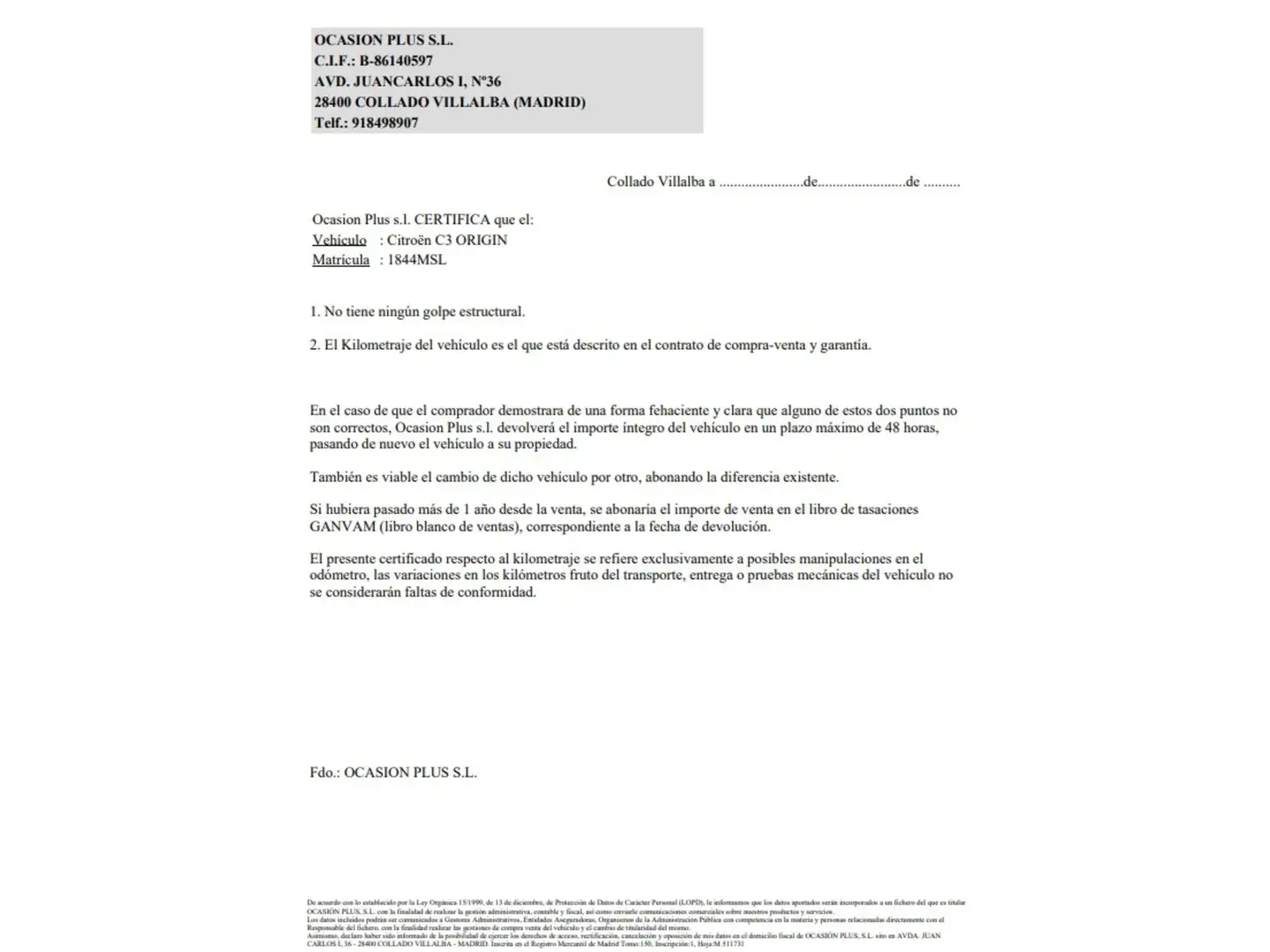 Foto Citroën C3 Origin Citroen C3 Origin Plus BlueHDi (102 CV)