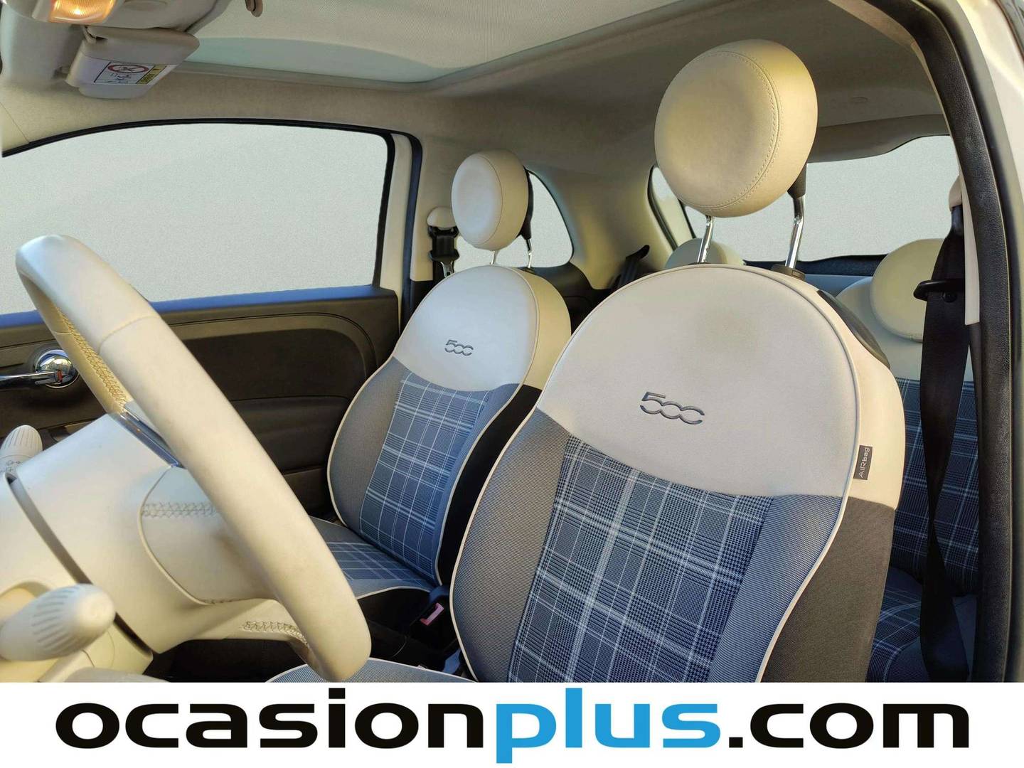 Foto asientos delanteros Fiat 500 Fiat 500 1.2 8v Lounge (69 CV)