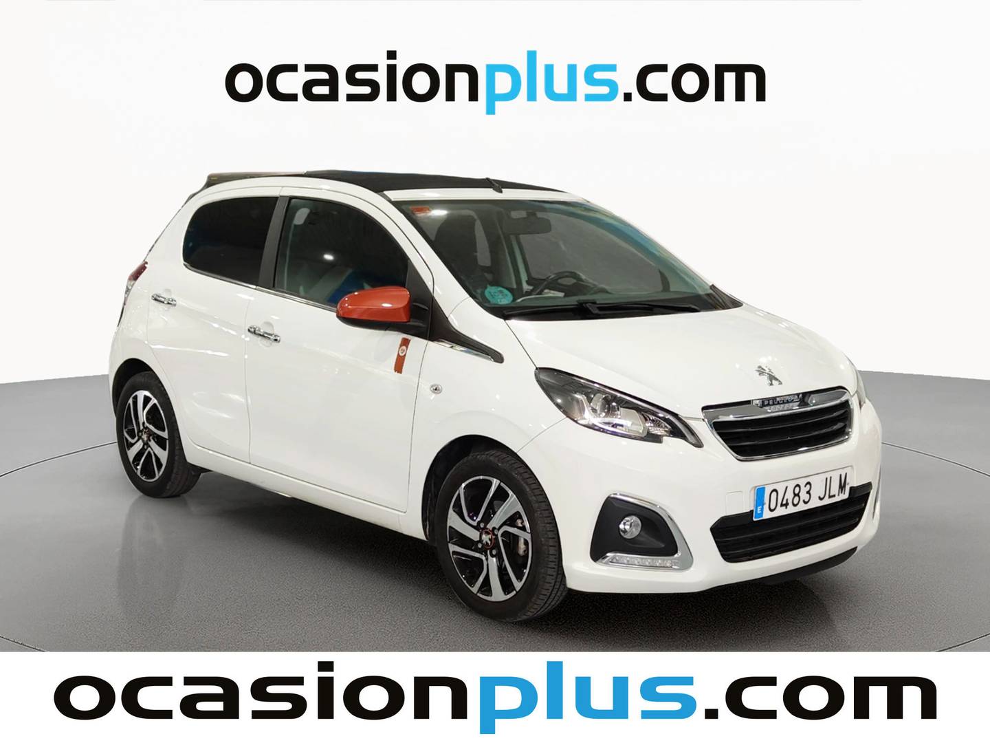 Foto delantera Peugeot 108 Peugeot 108 1.2 PureTech Roland Garros TOP! (82 CV) derecha