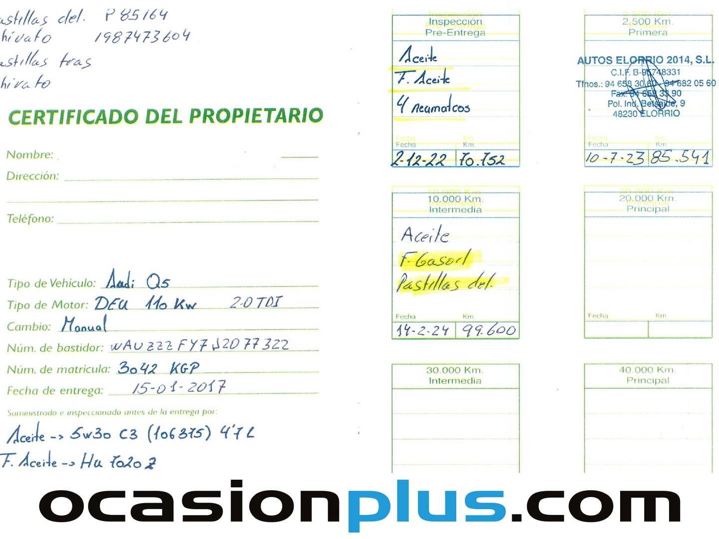 Foto Audi Q5 Audi Q5 Advanced 2.0 TDI  (150 CV)