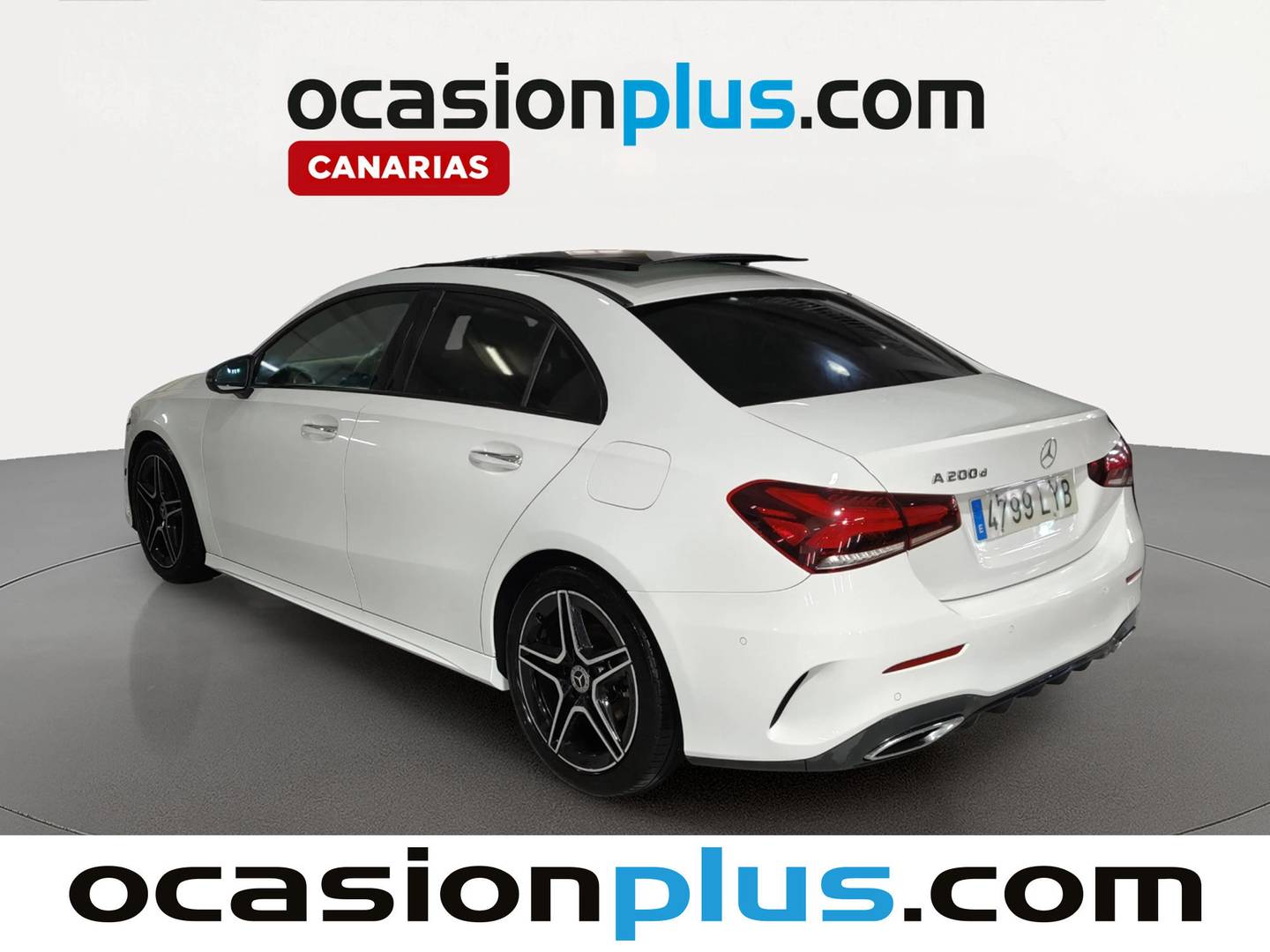 Foto trasera Mercedes Clase A Mercedes Clase A 200 d Sedán (150 CV) Pack AMG izquierda