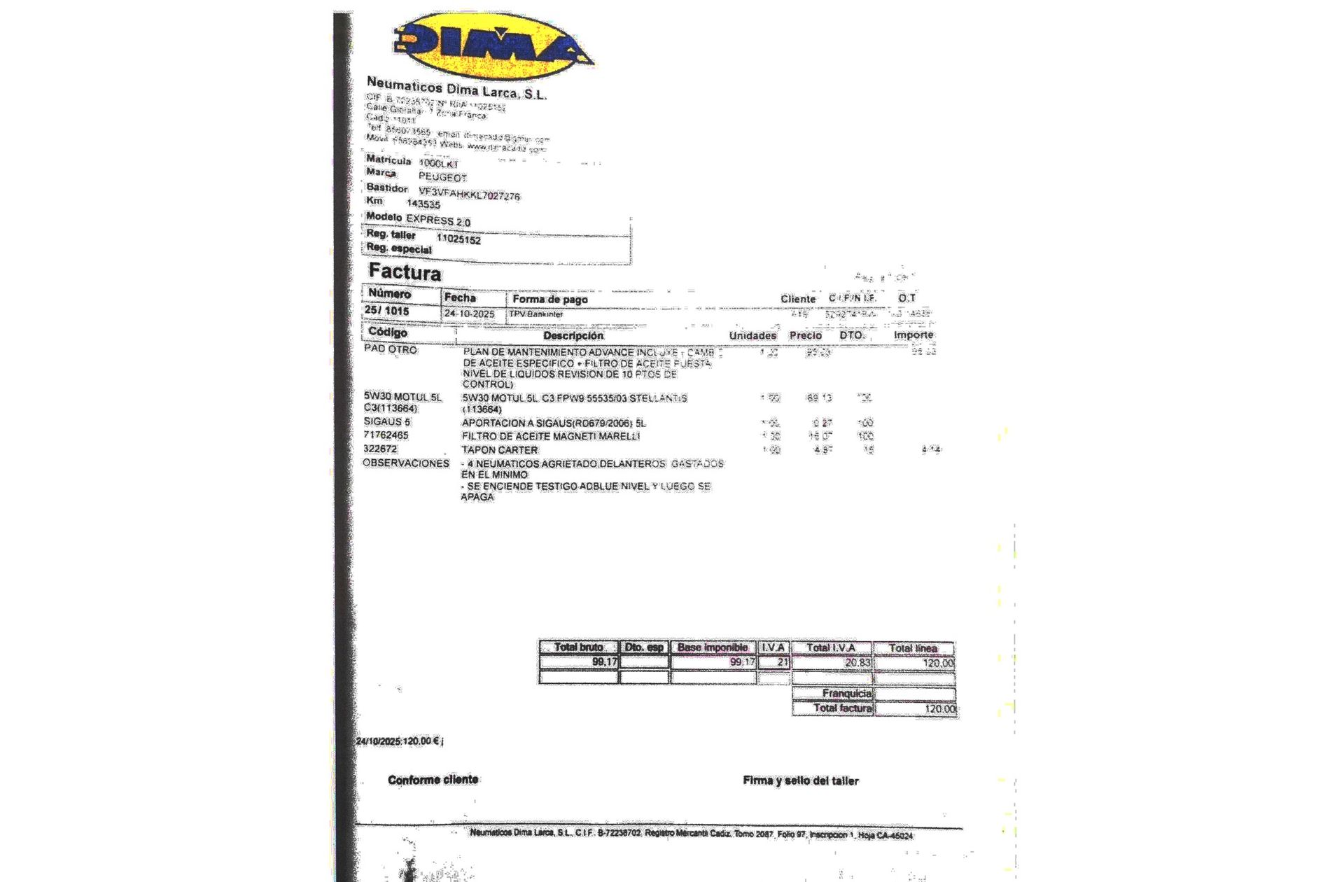 Peugeot Expert Furgon BlueHDi 120 Pro Standard - foto 9