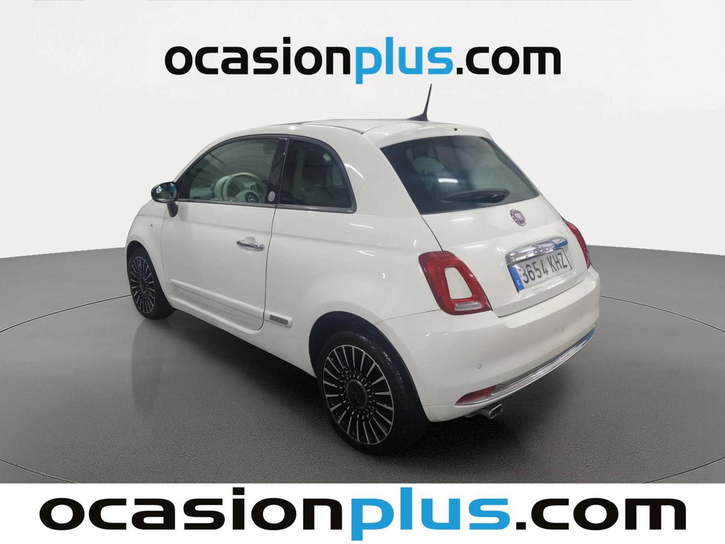 Foto trasera Fiat 500 Fiat 500 1.2 8v Lounge (69 CV) izquierda