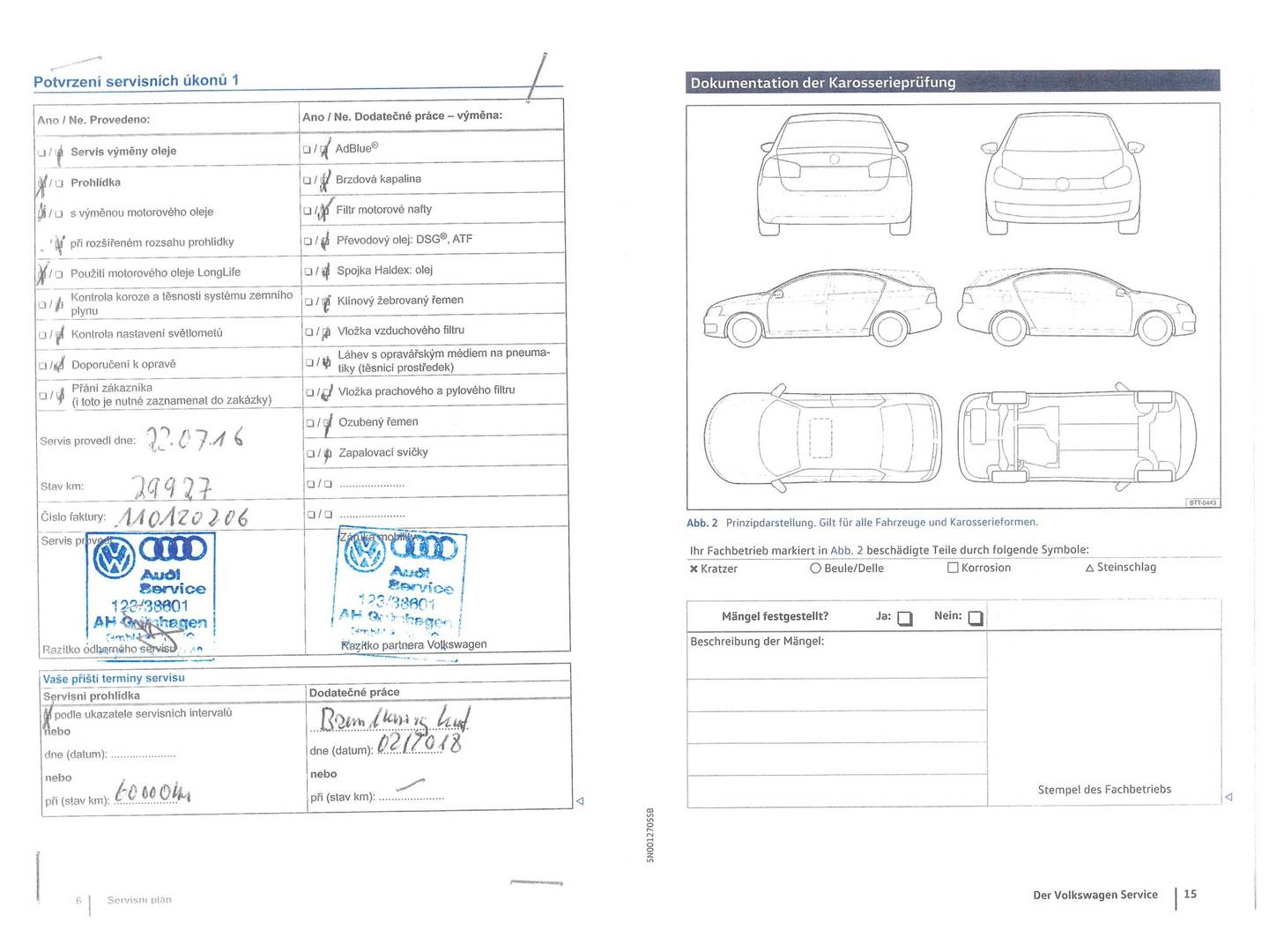 Foto del mantenimiento del Volkswagen Golf Volkswagen Golf GTD 2.0 TDI BMT (184 CV)