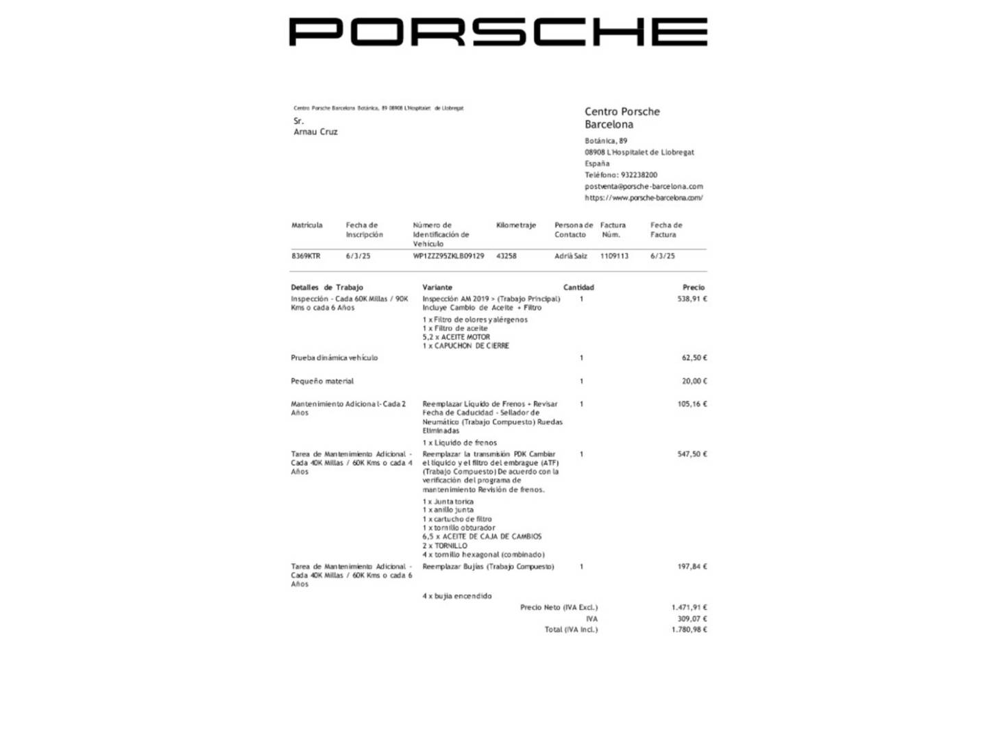 Foto Porsche Macan Porsche Macan Macan (245 CV)