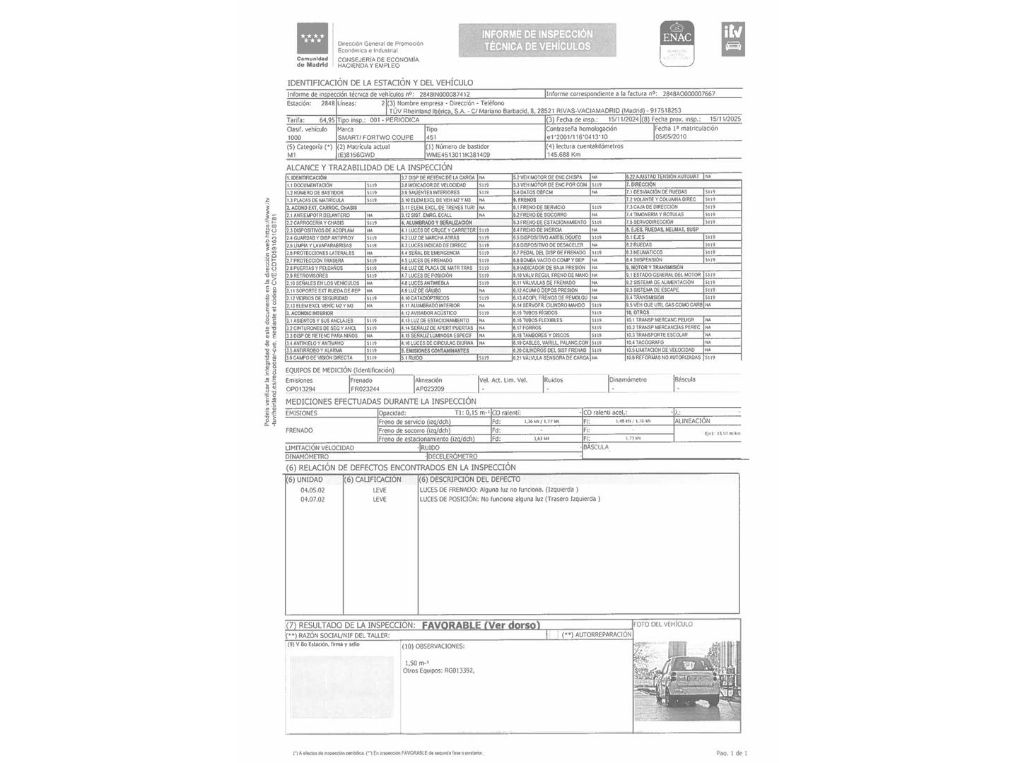 Foto Smart fortwo Smart ForTwo Coupe CDI 40 Pure (54 CV)