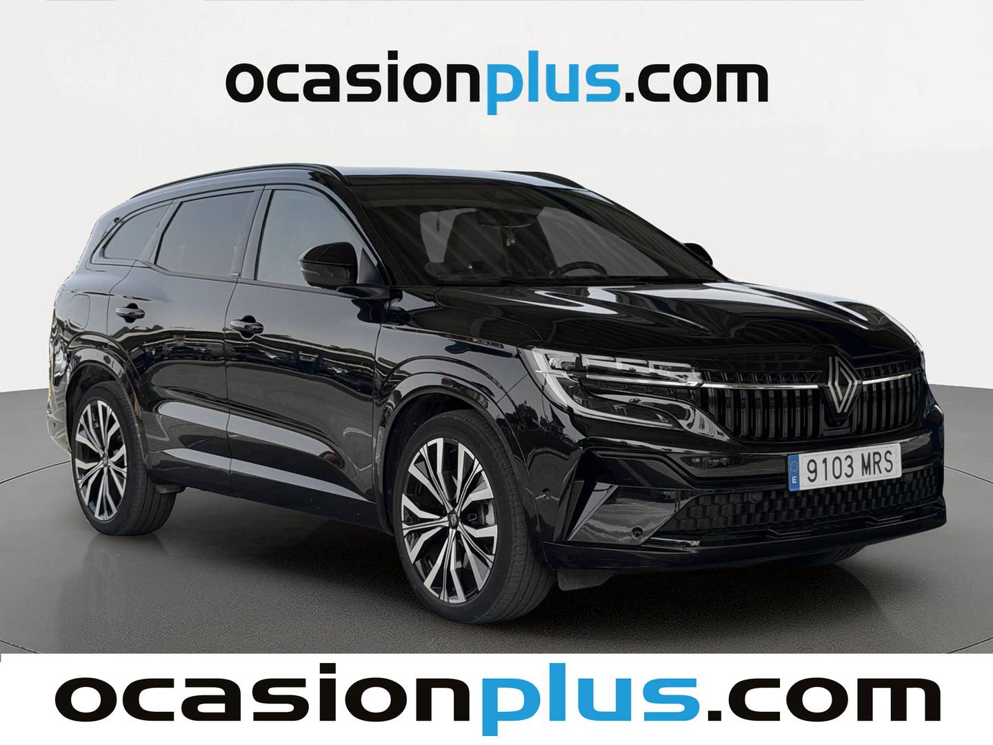 Foto delantera Renault Espace Renault Espace E-Tech full hybrid Iconic (200 CV) 7 plazas izquierda
