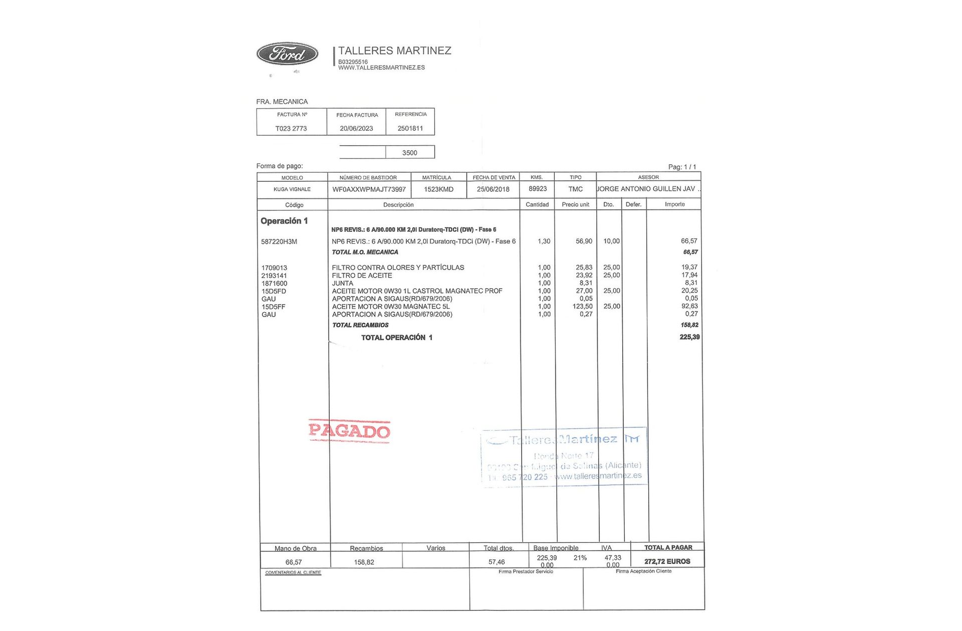 Ford Kuga 2.0 TDCi Vignale 4x4 Powershift - foto 22